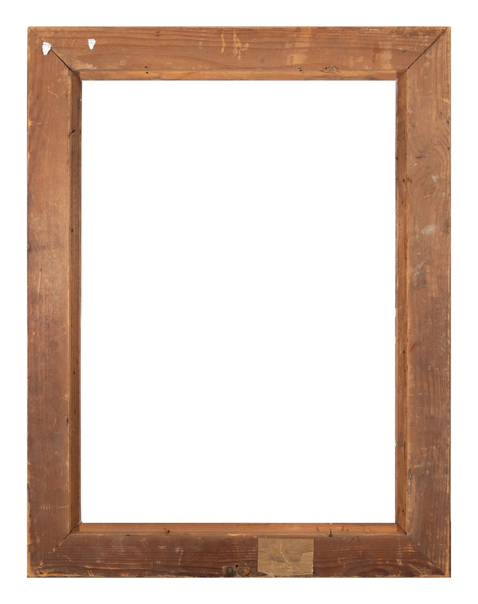 Smooth frame in gilded wood, XIX - XX century - Image 2 of 2