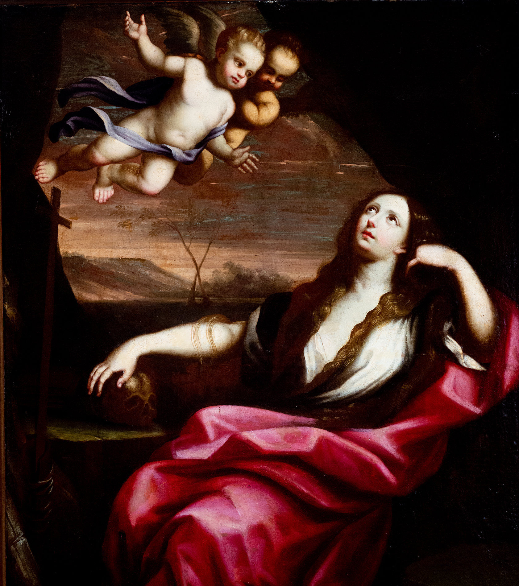 Penitent Magdalene, Italian school by Guido Reni, 17th century