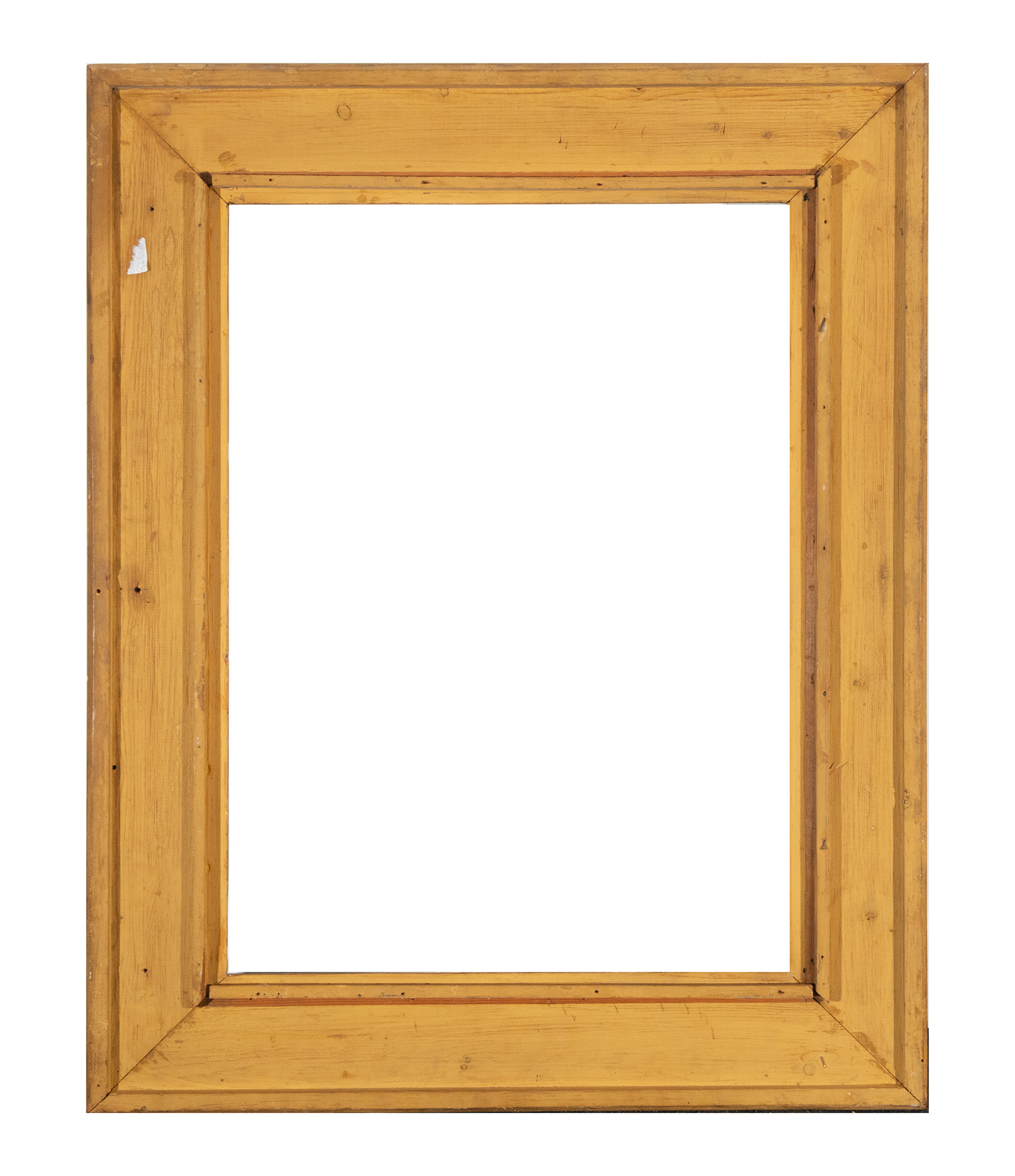 English Elizabethan style frame, in gilt wood and moulding, late 19th century - Image 2 of 2