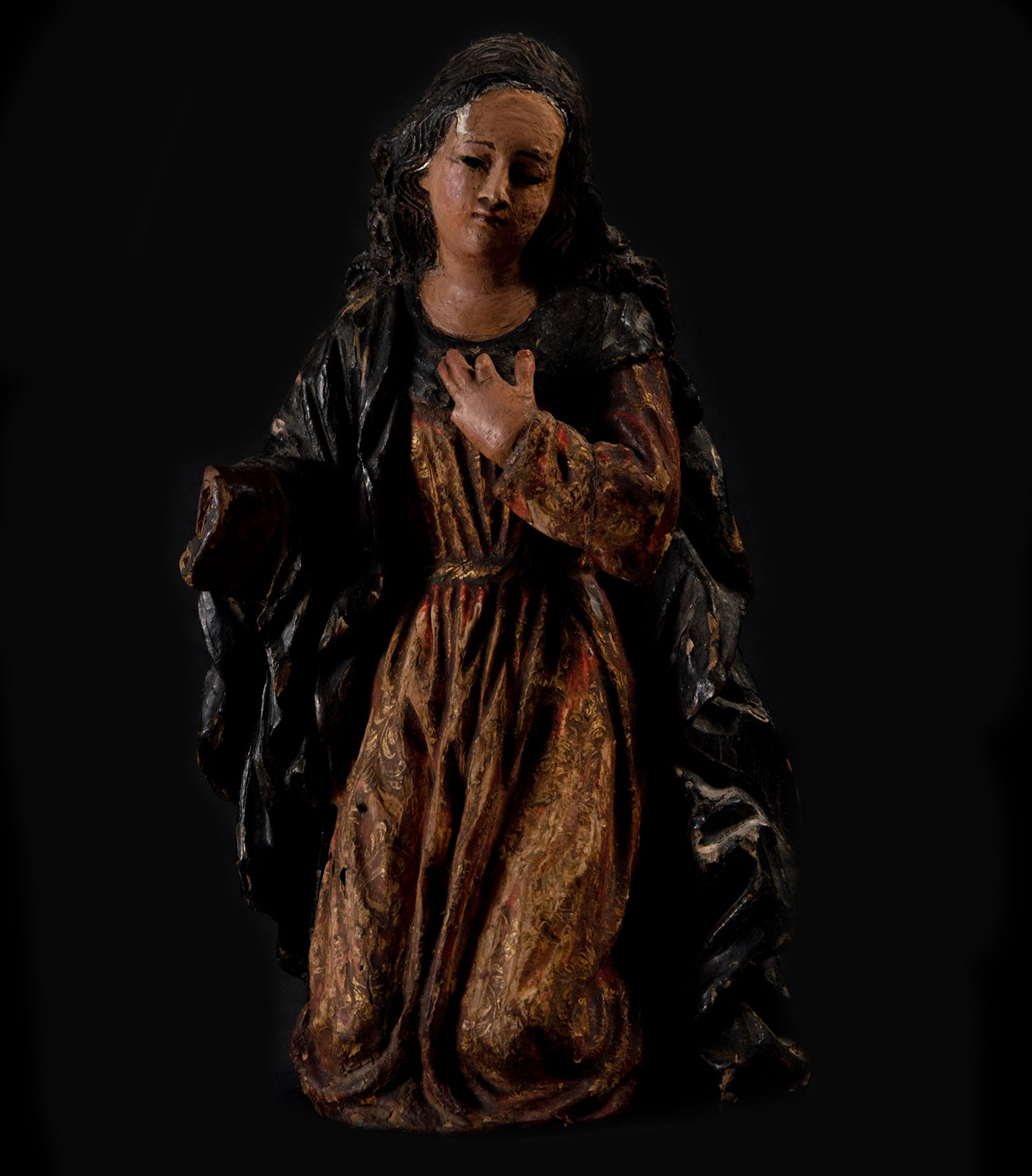 Penitent Magdalene, colonial school, Quito, 18th century