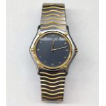 Ebel watch in steel and gold