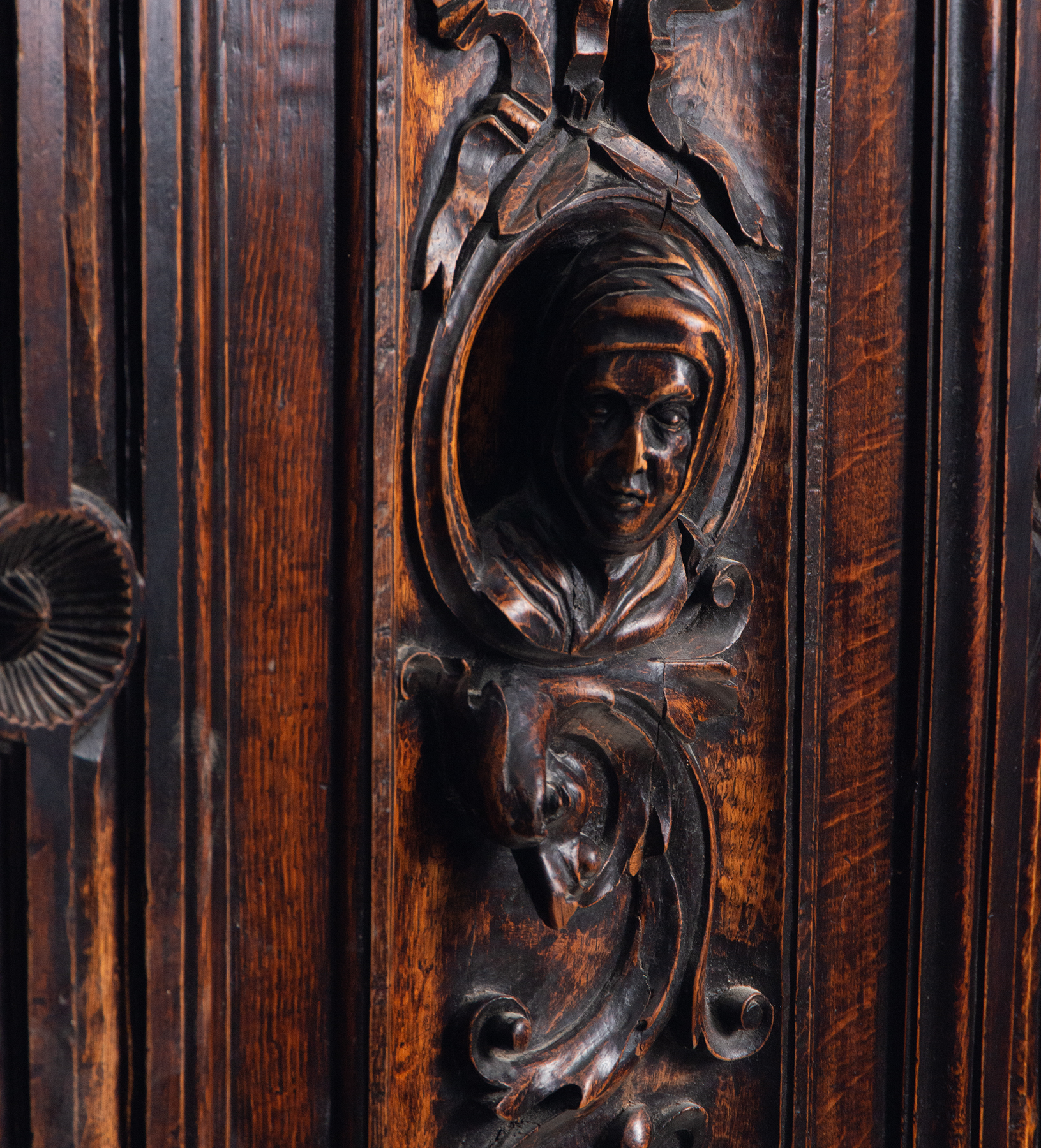 French Provencal oak shelf, 18th century - Image 6 of 7