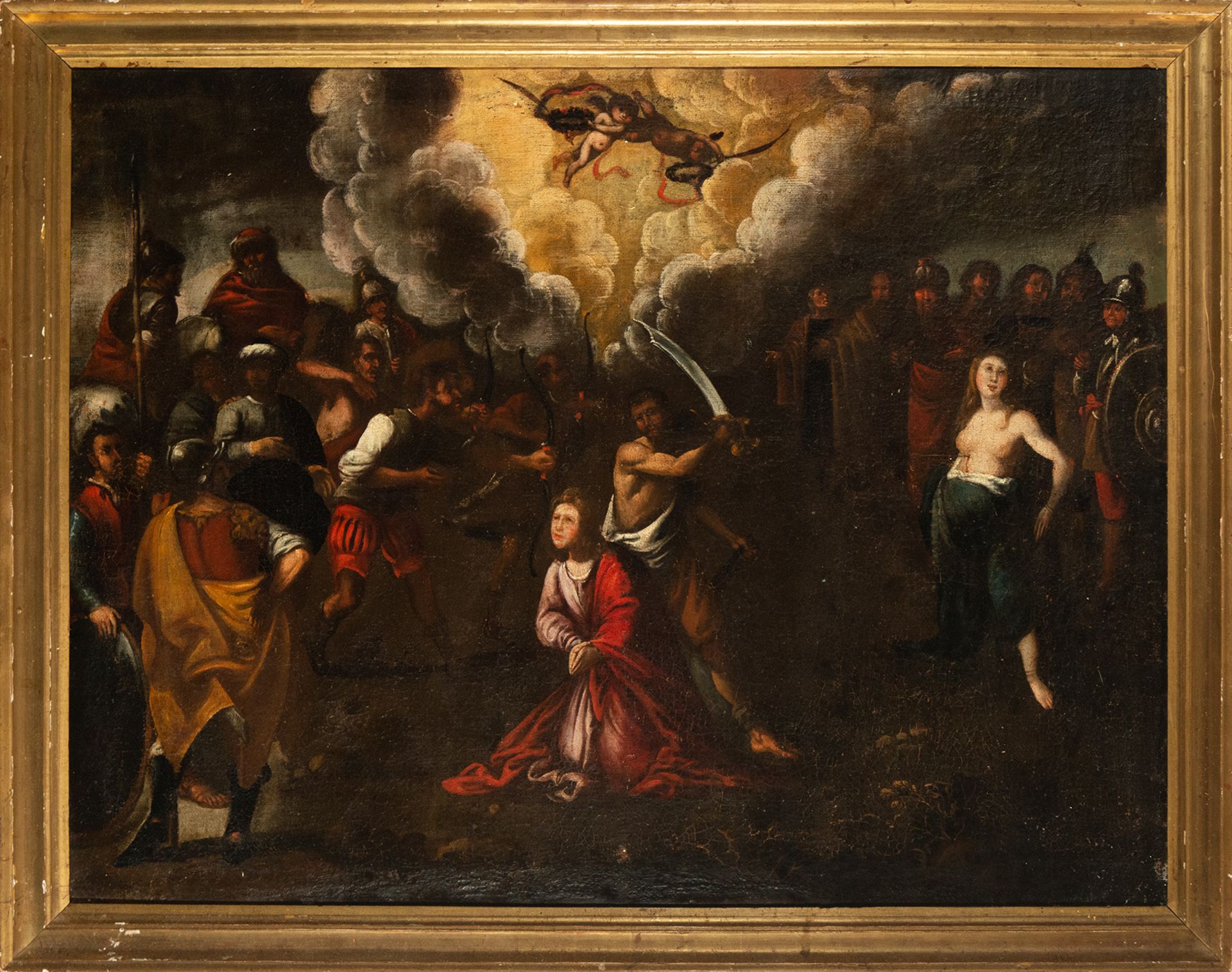 The Beheading of Saint Catherine of Alexandria, 17th century Italian Roman school