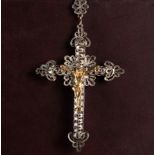 Italian Silver and Mother-of-Pearl Rosary from the 18th century