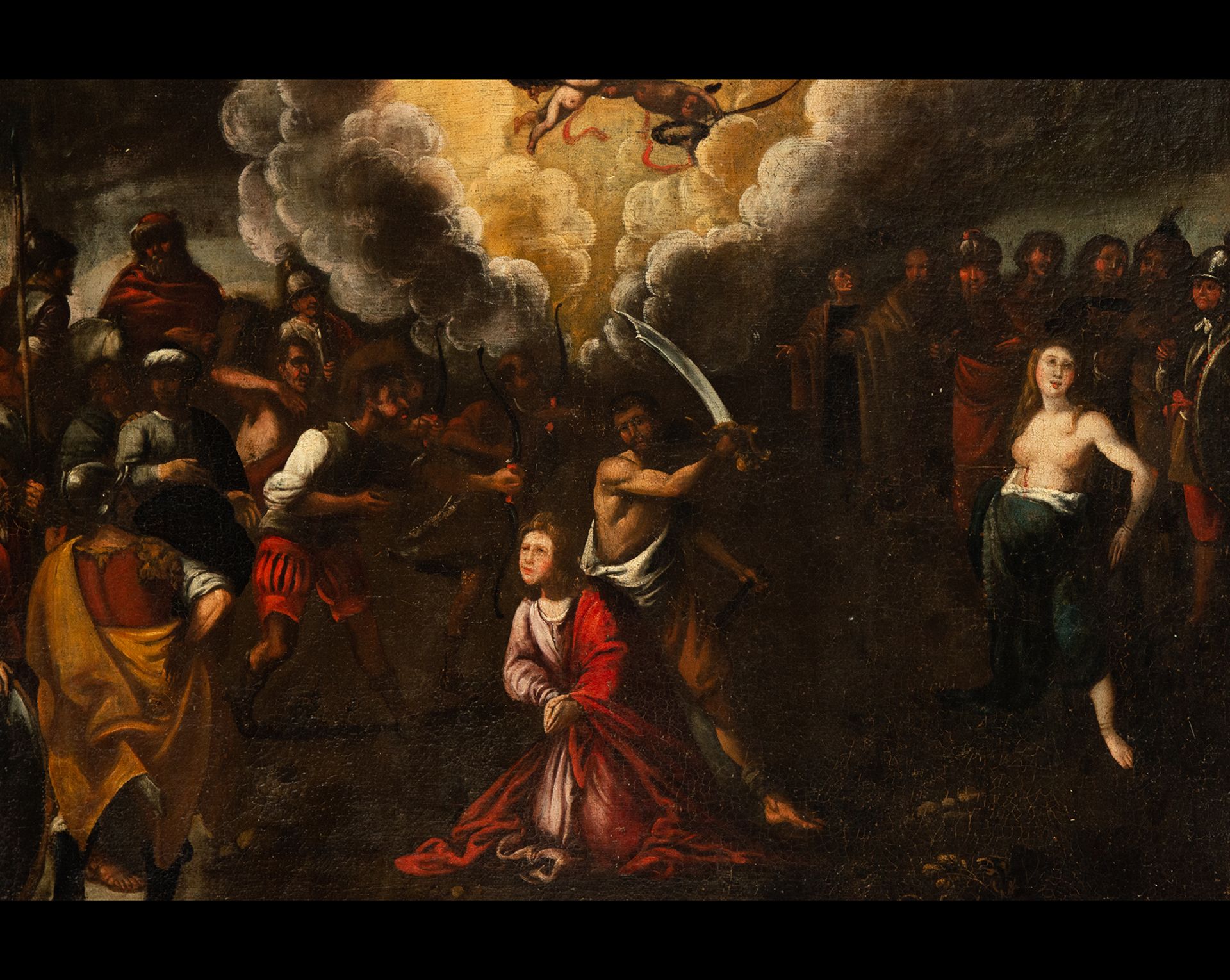 The Beheading of Saint Catherine of Alexandria, 17th century Italian Roman school - Bild 2 aus 7