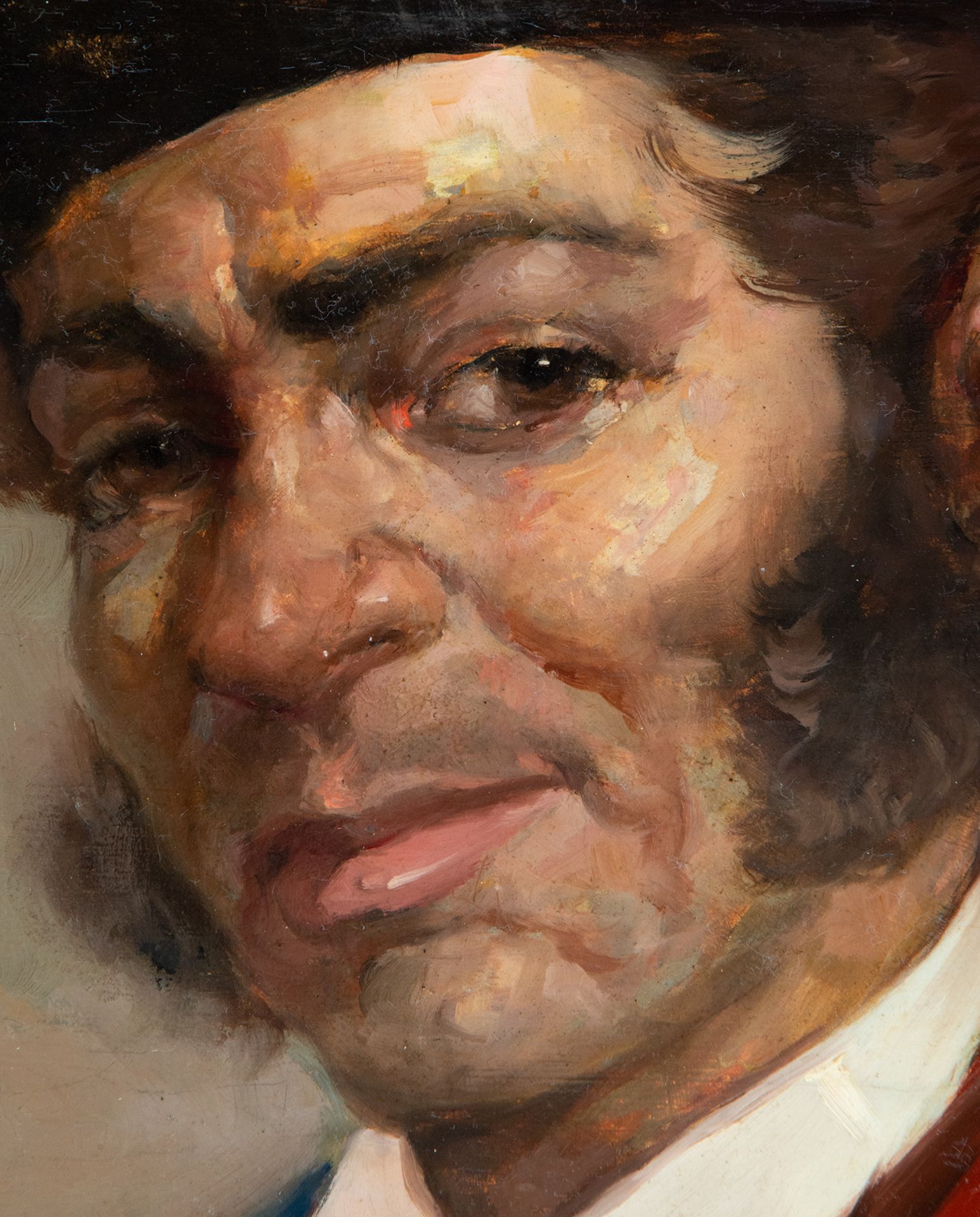 Portrait of a Bullfighter, Impressionist Spanish school by Joaquín Sorolla, 19th century - Bild 4 aus 5