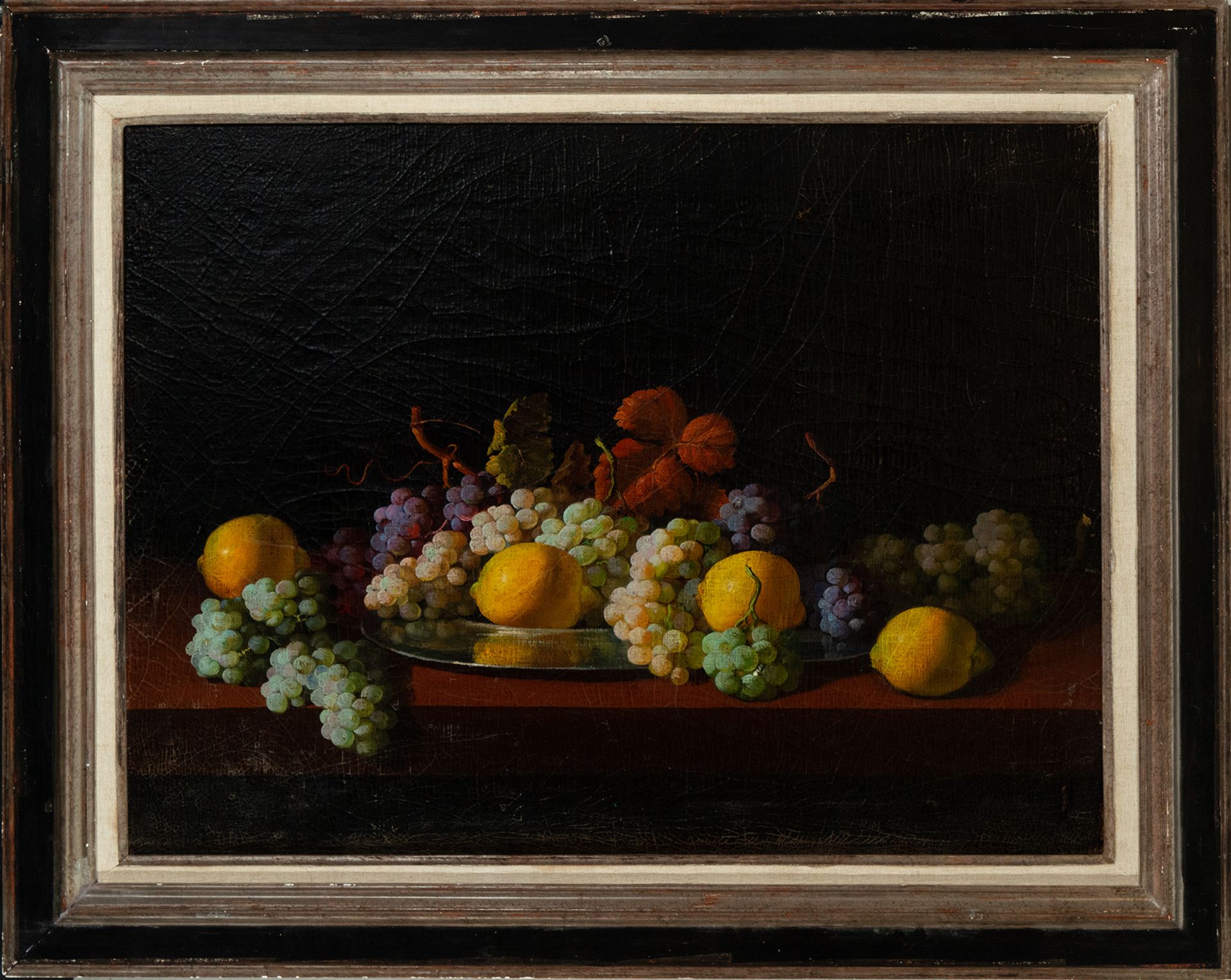Still Life of Fruits, 19th century Italian school