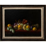 Still Life of Fruits, 19th century Italian school