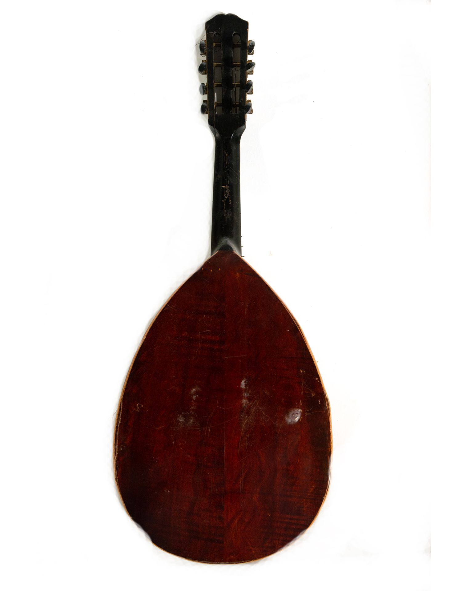 Lute in marquetry of fruit and mother-of-pearl, XIX - XX century - Image 2 of 2