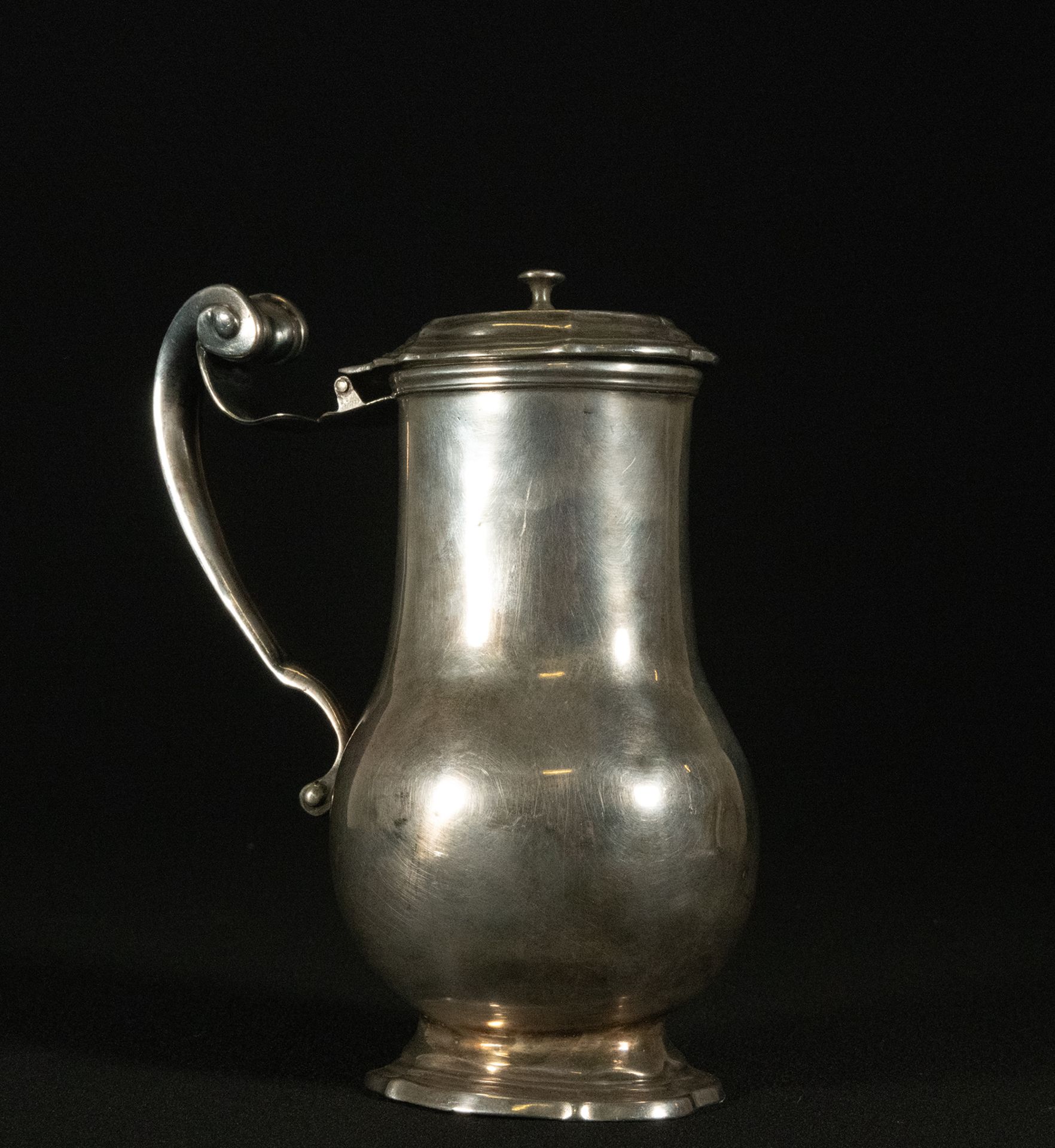 Mexican silver jug ​​from the 19th century