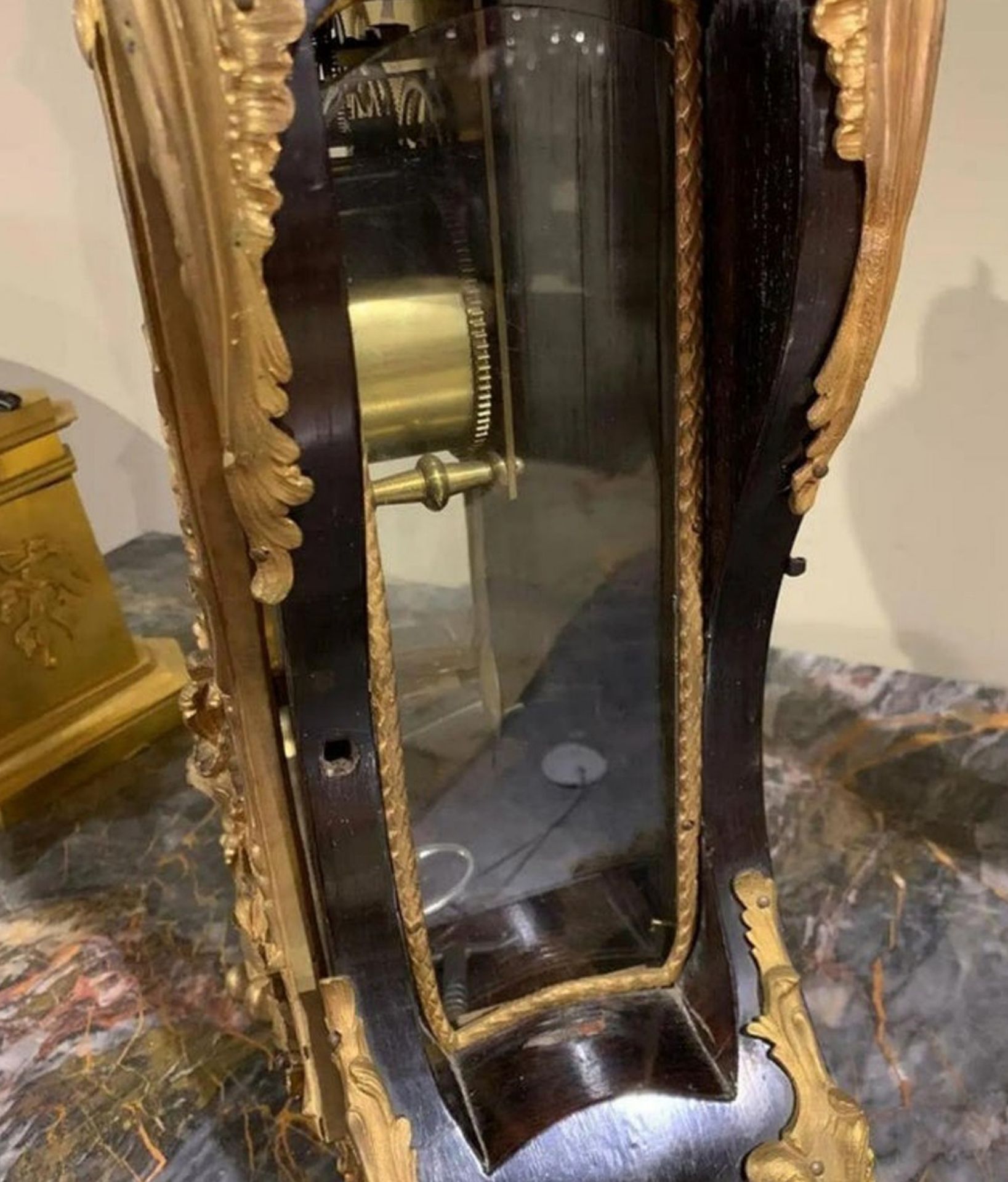 Important French Table Clock "Charles Baltazar a Paris" 1760 - Bild 4 aus 6