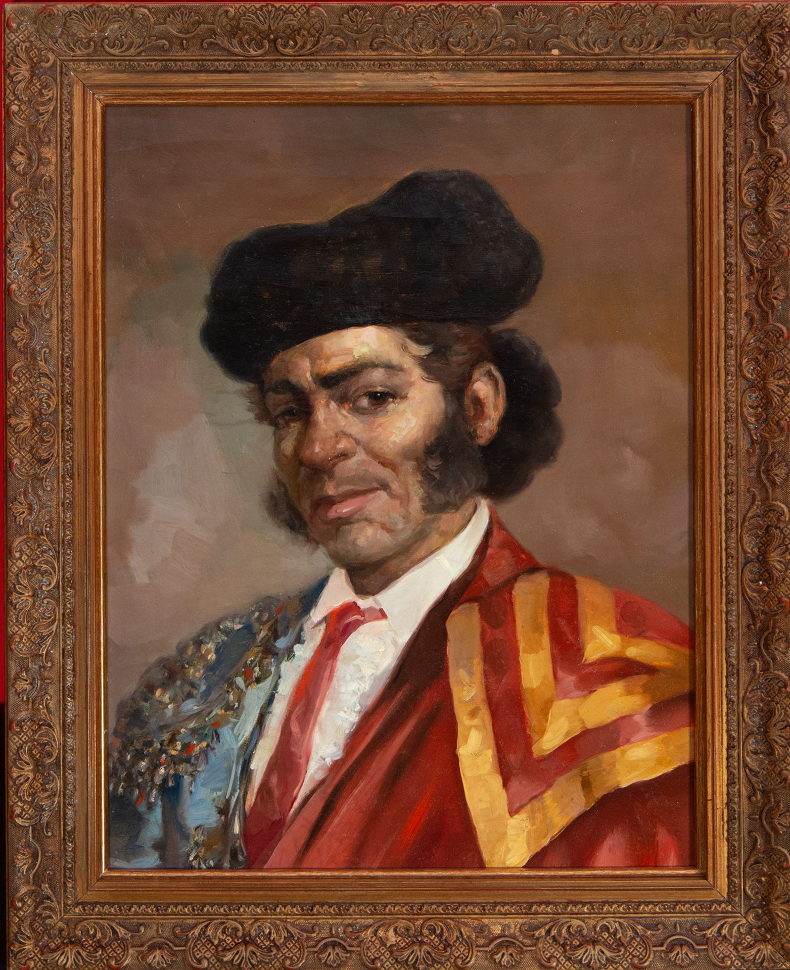 Portrait of a Bullfighter, Impressionist Spanish school by Joaquín Sorolla, 19th century