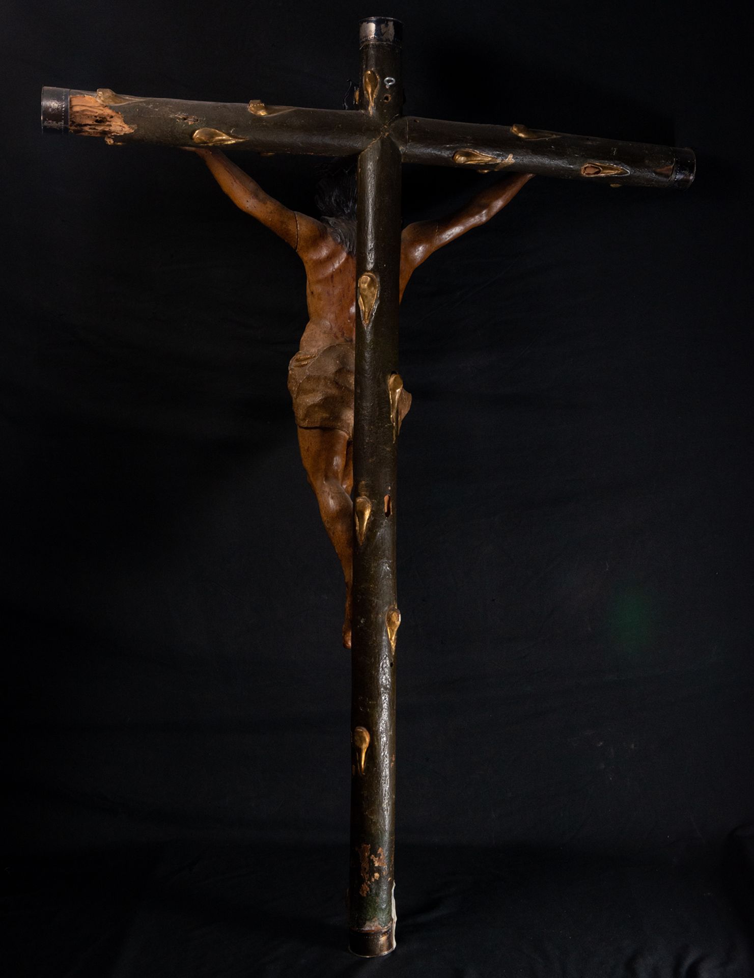 Christ on the Cross, New Spanish Colonial work, Mexico, 18th century - Bild 7 aus 7