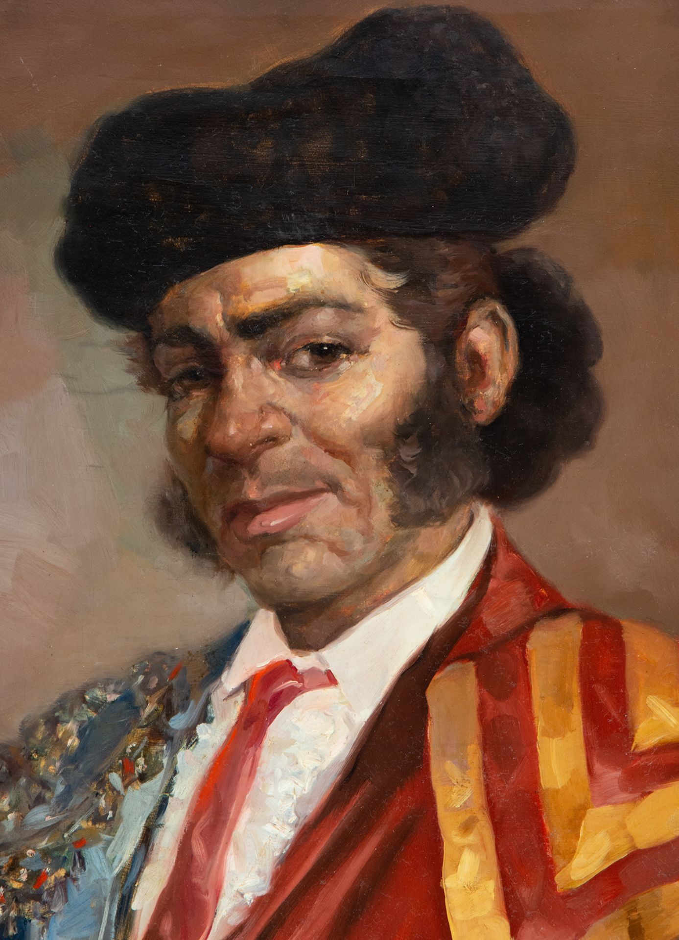 Portrait of a Bullfighter, Impressionist Spanish school by Joaquín Sorolla, 19th century - Bild 2 aus 5