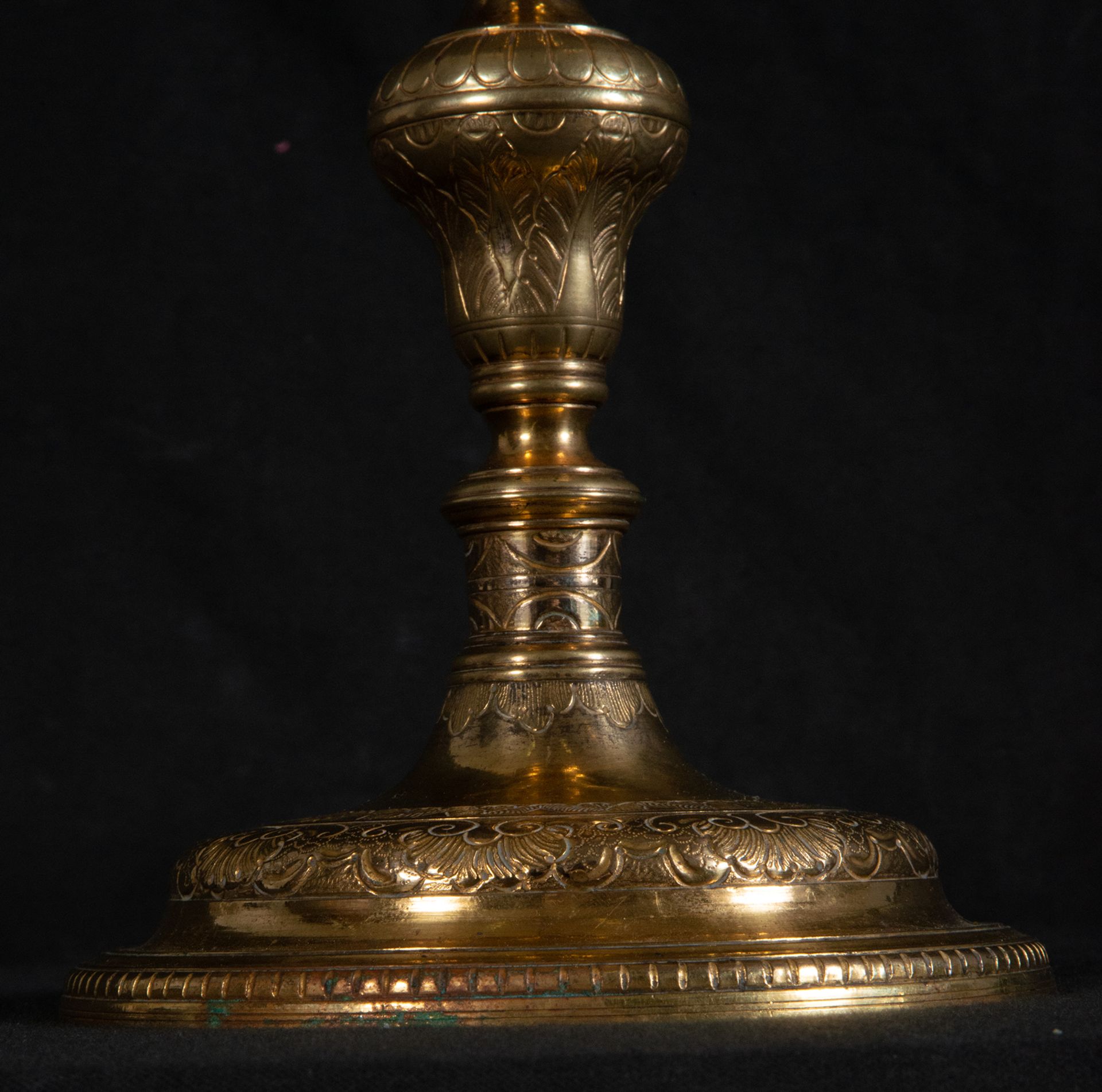 Chalice in silver gilt, 17th century - Image 6 of 6