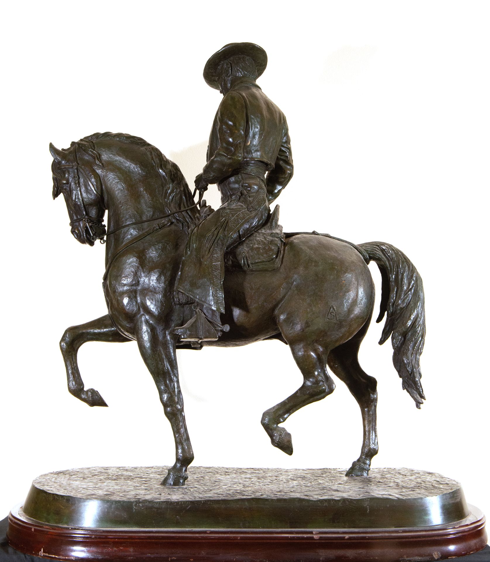 Rejoneador bronze, Eduardo Soriano, 1991, signed and serialized, A38/50 - Image 8 of 8