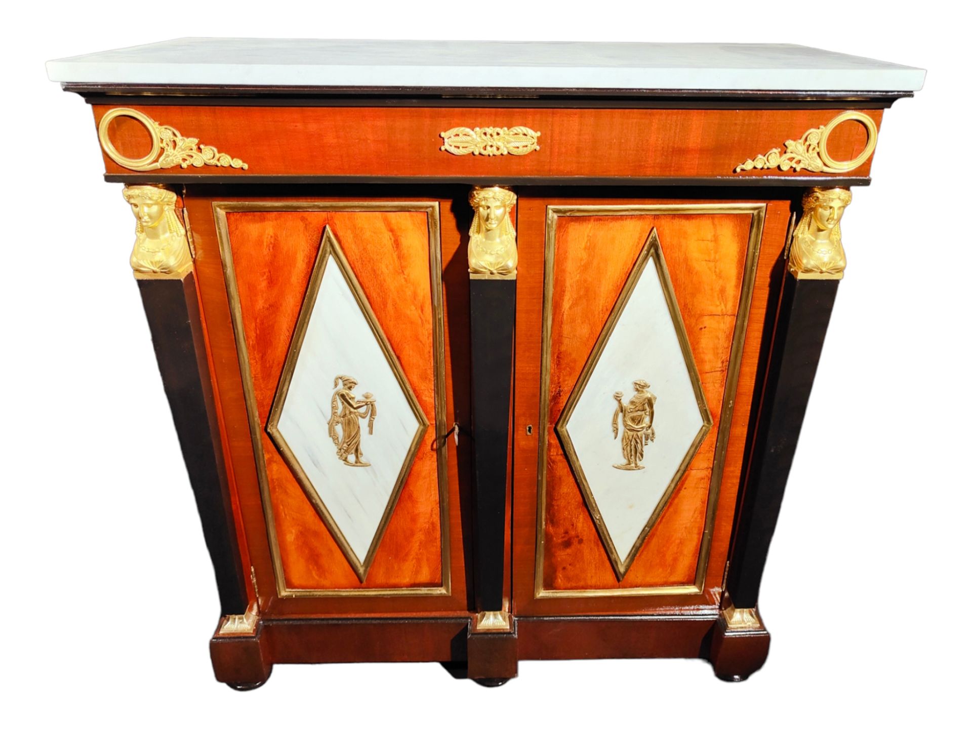 Elegant French Empire style sideboard, 19th century - Image 6 of 8