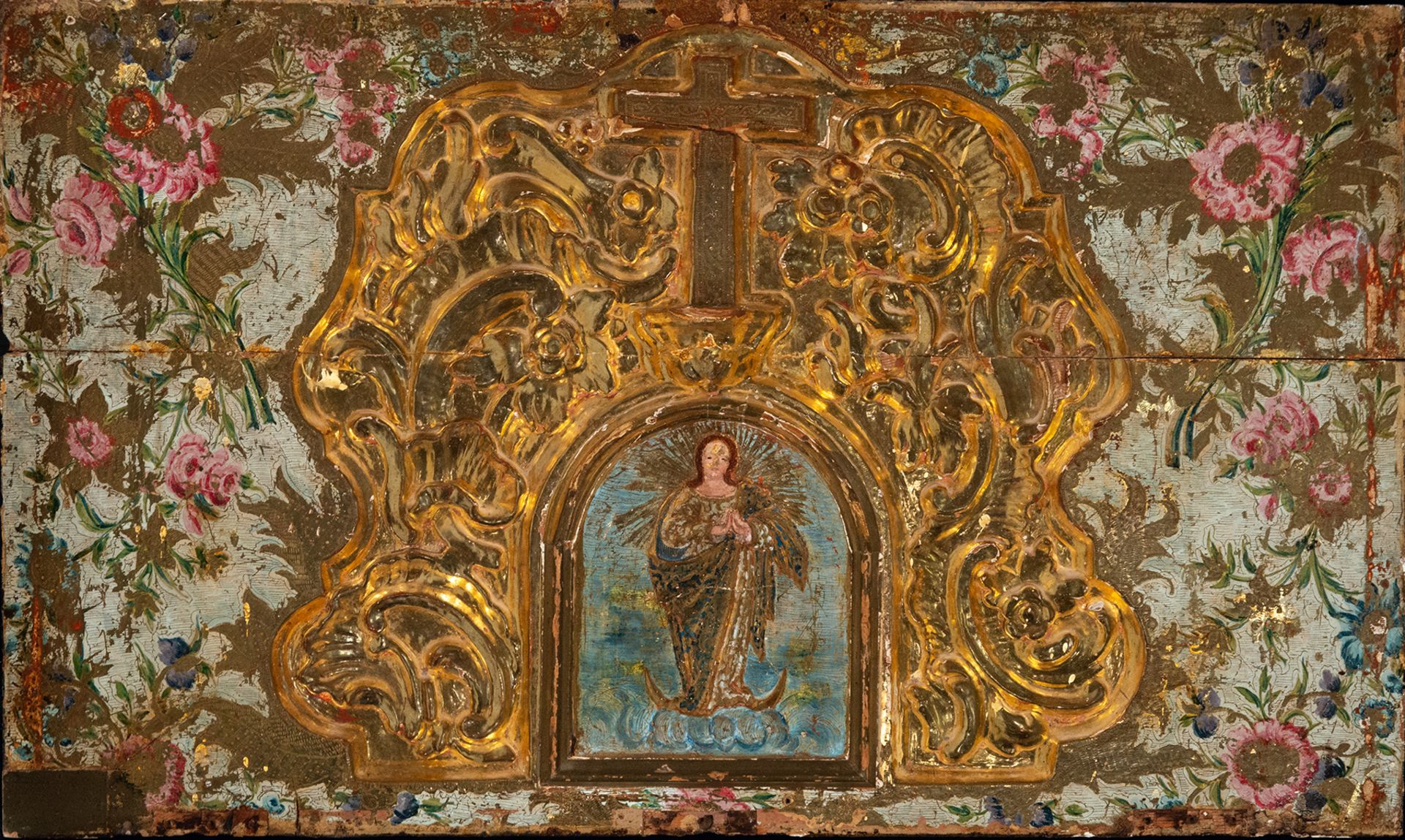 Altar frontal of a private chapel, 17th century