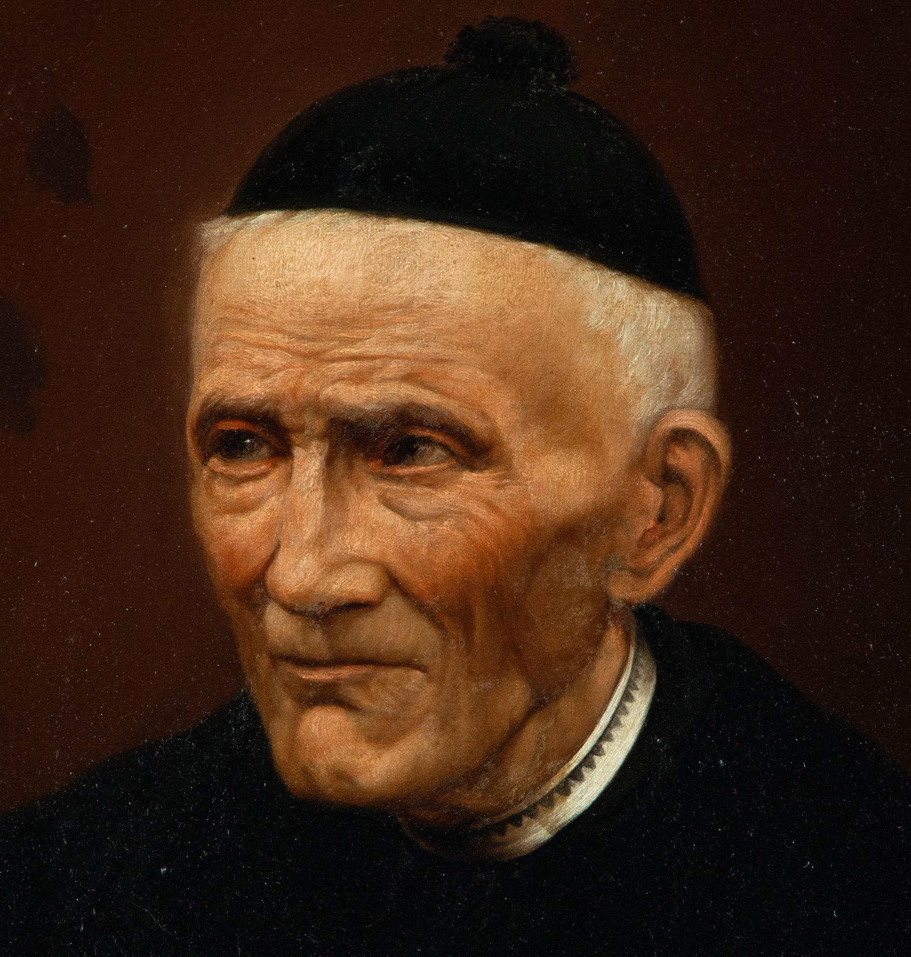 Portrait of a Priest, 19th century - Image 2 of 4