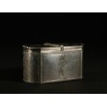 Silver container for the Holy Oils, end of the 18th century