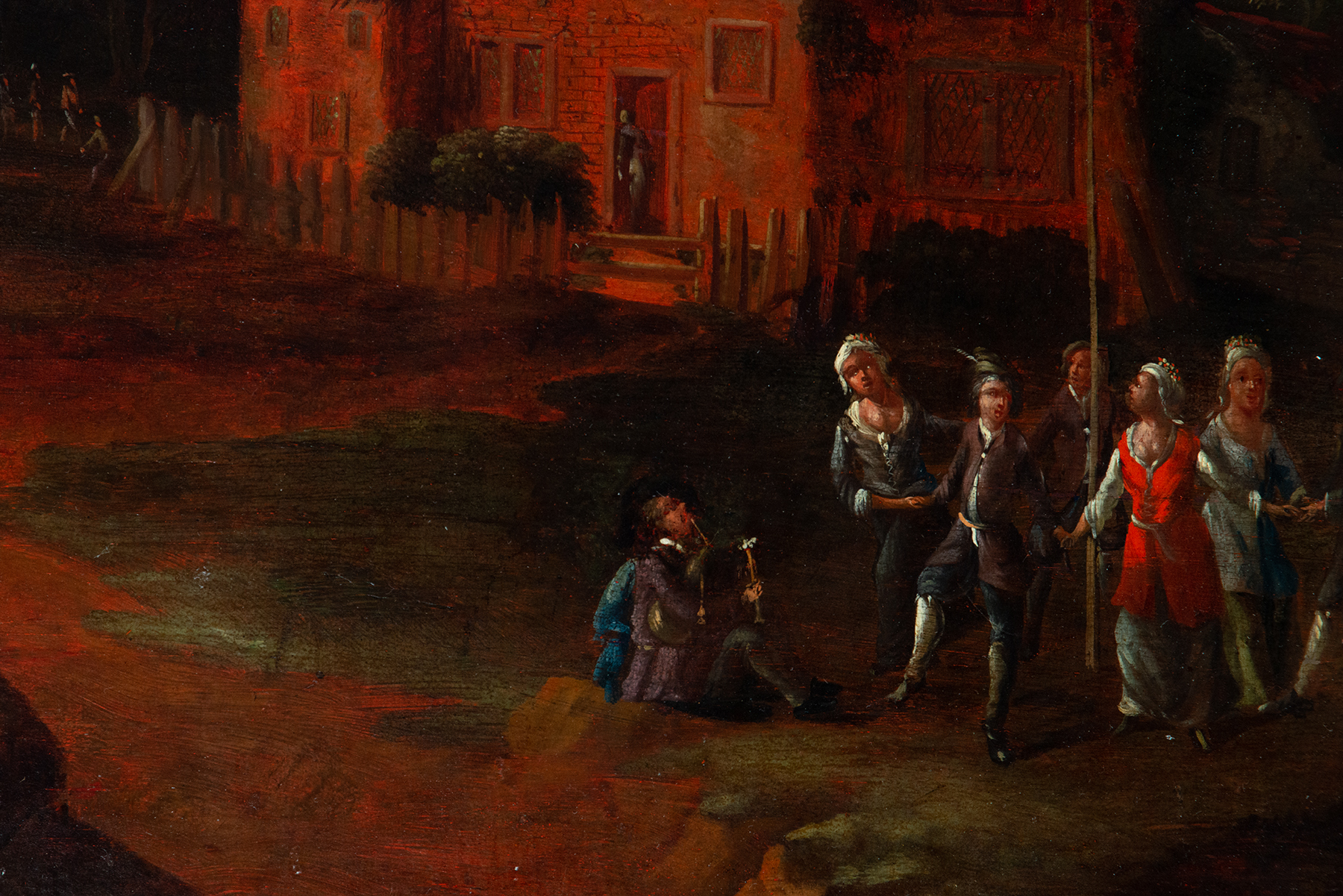 Dutch manners scene, 17th century Dutch school - Image 3 of 4