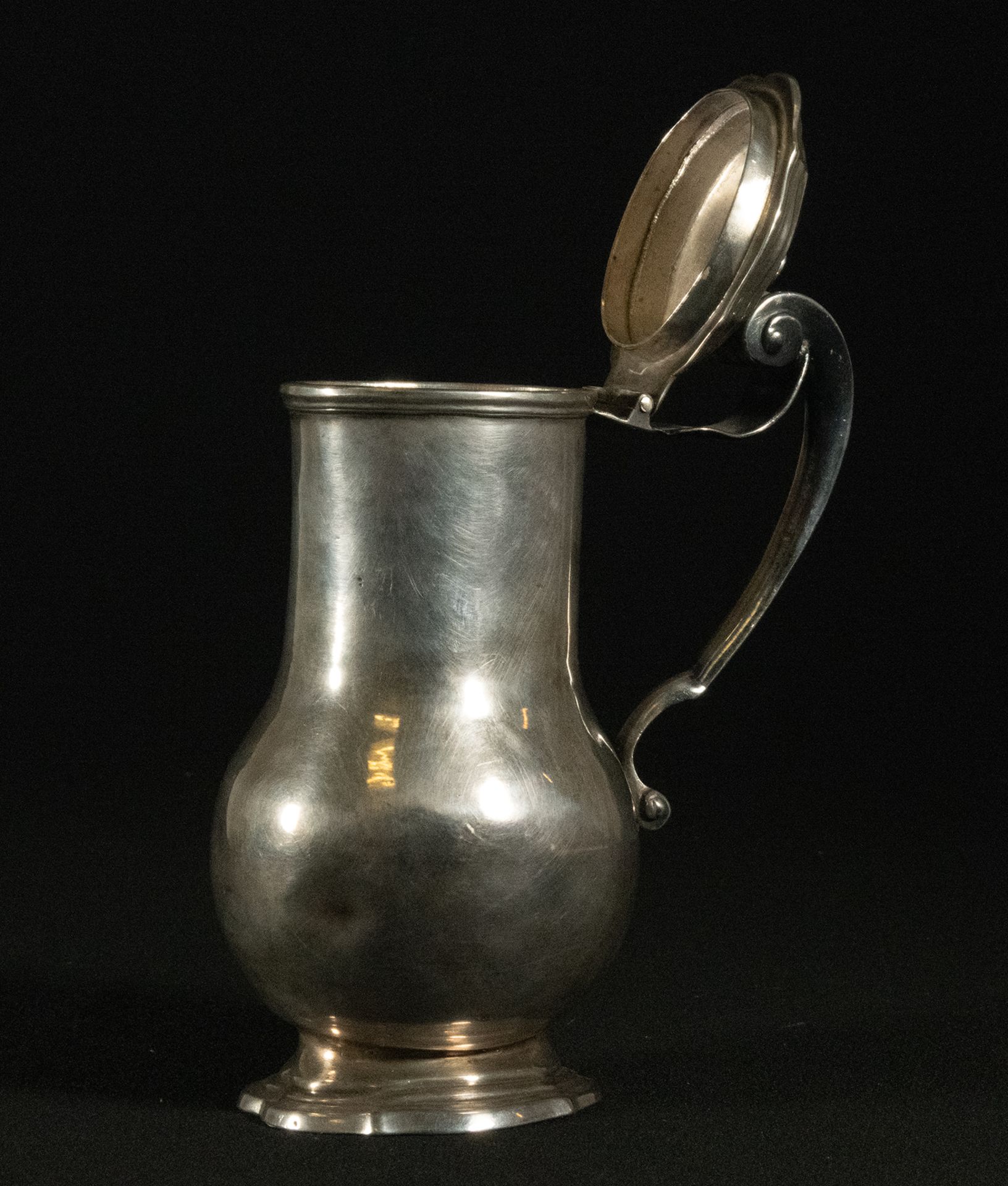 Mexican silver jug ​​from the 19th century - Bild 3 aus 4