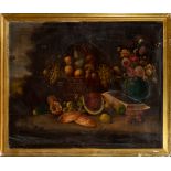 Still Life of Fruit with Lobster, 18th century Italian school