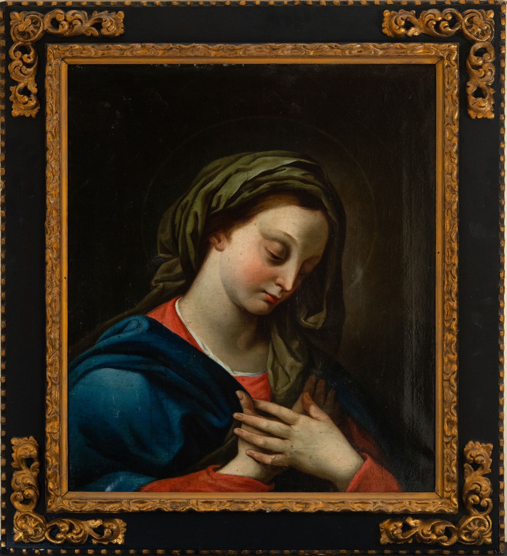 Praying Virgin, 17th century Italian school