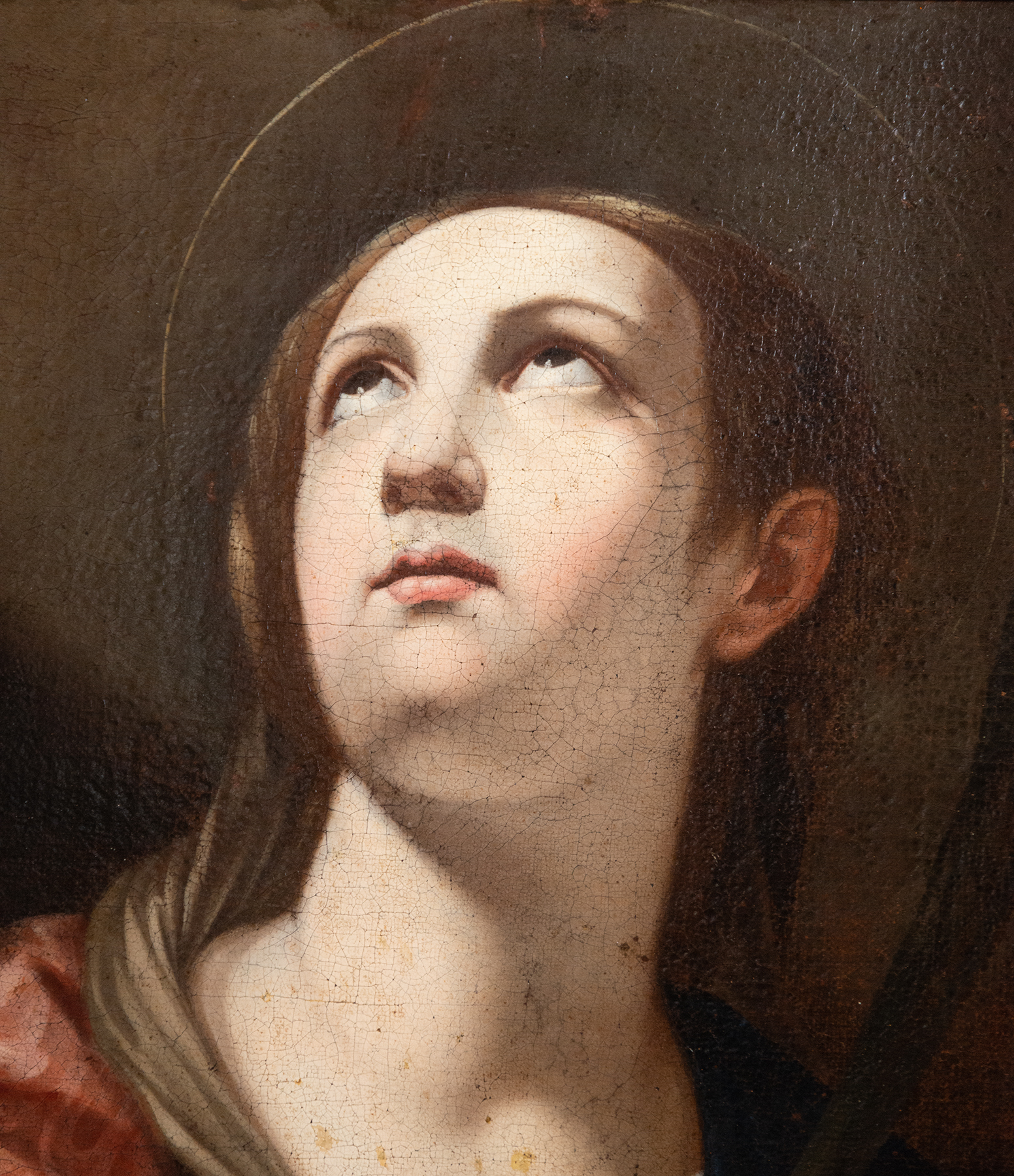 Magnificent Saint Catherine of Alexandria, Italian school of the 17th century, circle of Elisabetta  - Image 3 of 6