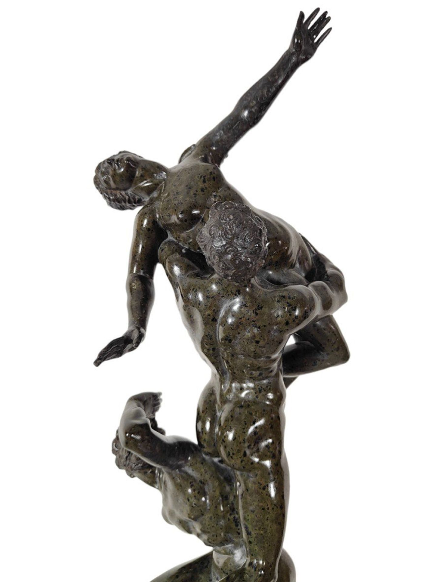 Italian sculpture of the 19th century representing the arrest of the Sabine women - Image 6 of 8