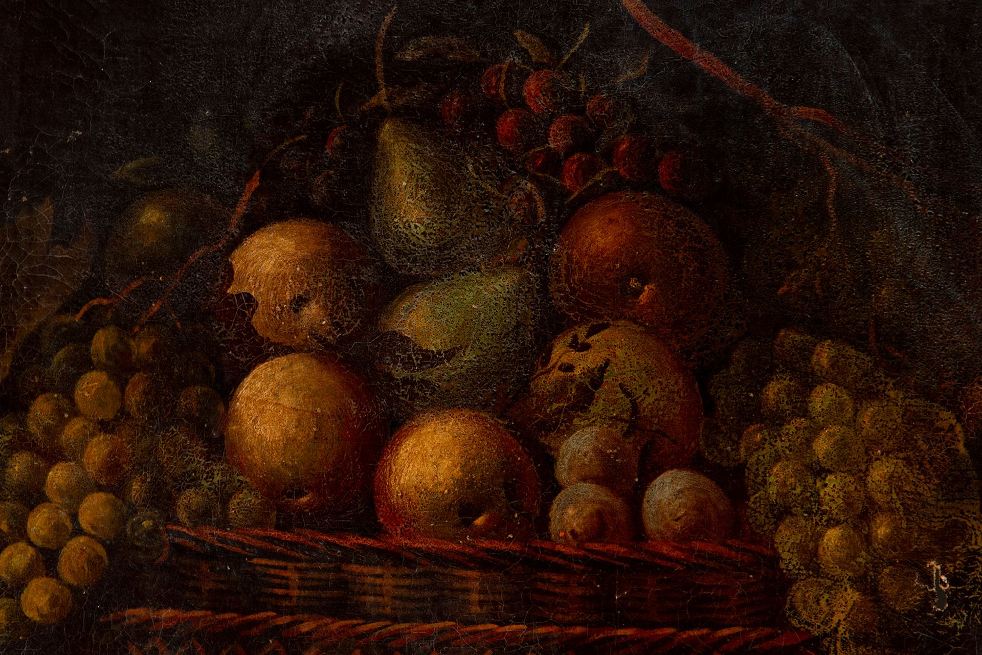 Still Life of Fruit with Lobster, 18th century Italian school - Image 3 of 6