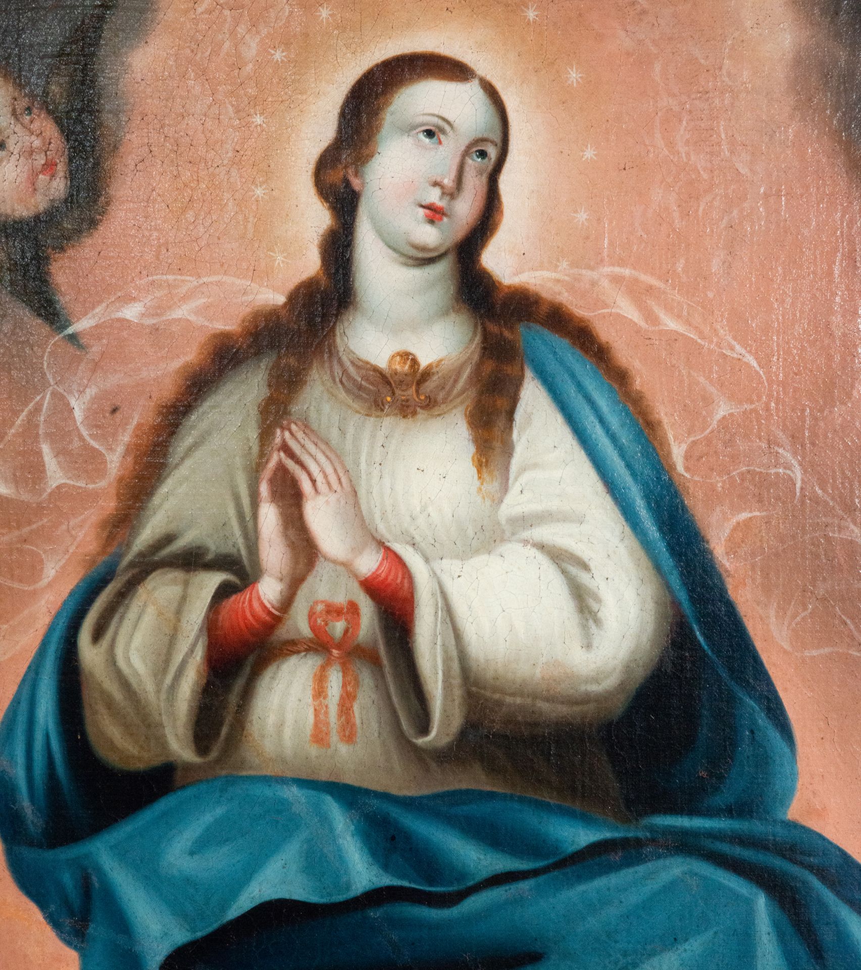 Great Virgin Immaculate Colonial Novohispana, 18th century - Bild 6 aus 7
