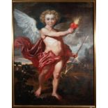 Triumphant Cupid or "The Triumph of Love", Flemish school of the 17th century
