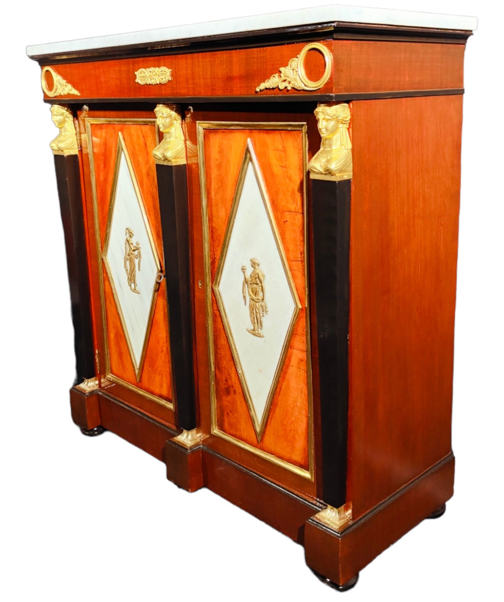 Elegant French Empire style sideboard, 19th century - Image 5 of 8