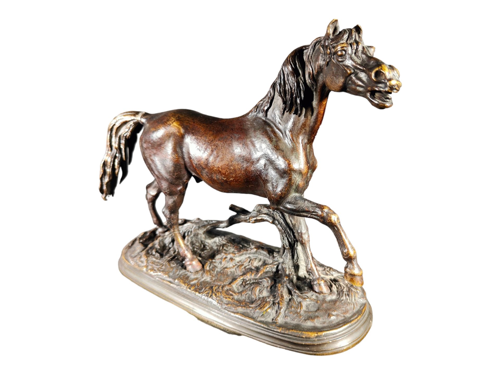 Jules Moigniez (1835-1894), Bronze Horse, 19th century French school - Image 5 of 5