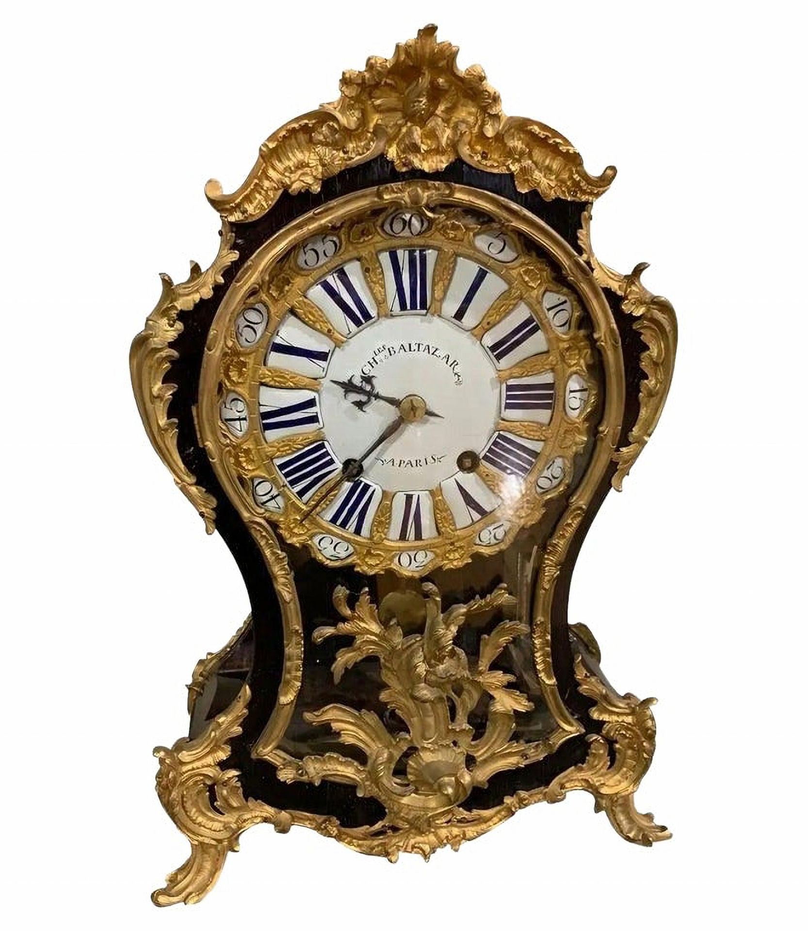 Important French Table Clock "Charles Baltazar a Paris" 1760