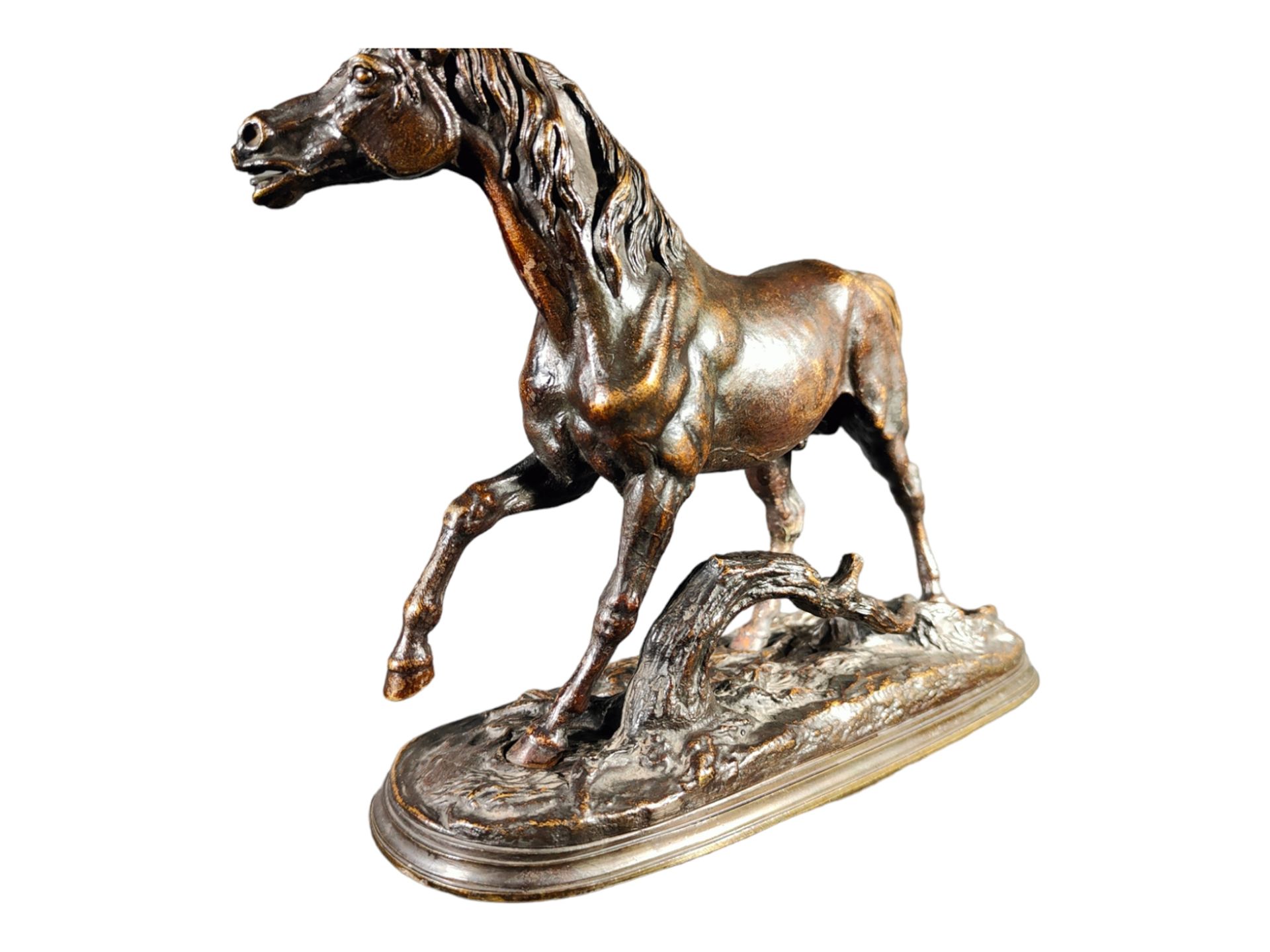 Jules Moigniez (1835-1894), Bronze Horse, 19th century French school - Image 3 of 5