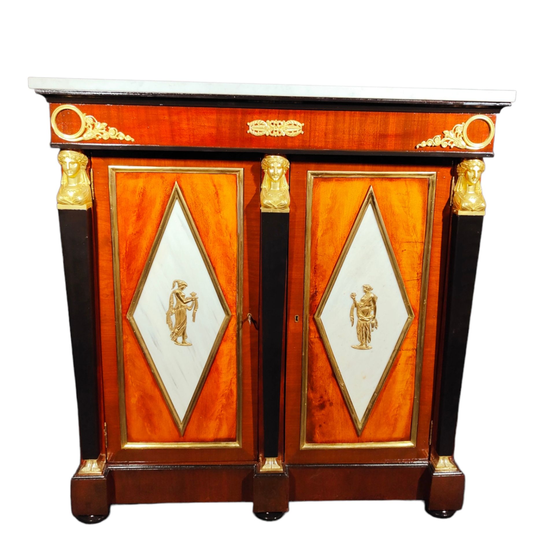Elegant French Empire style sideboard, 19th century