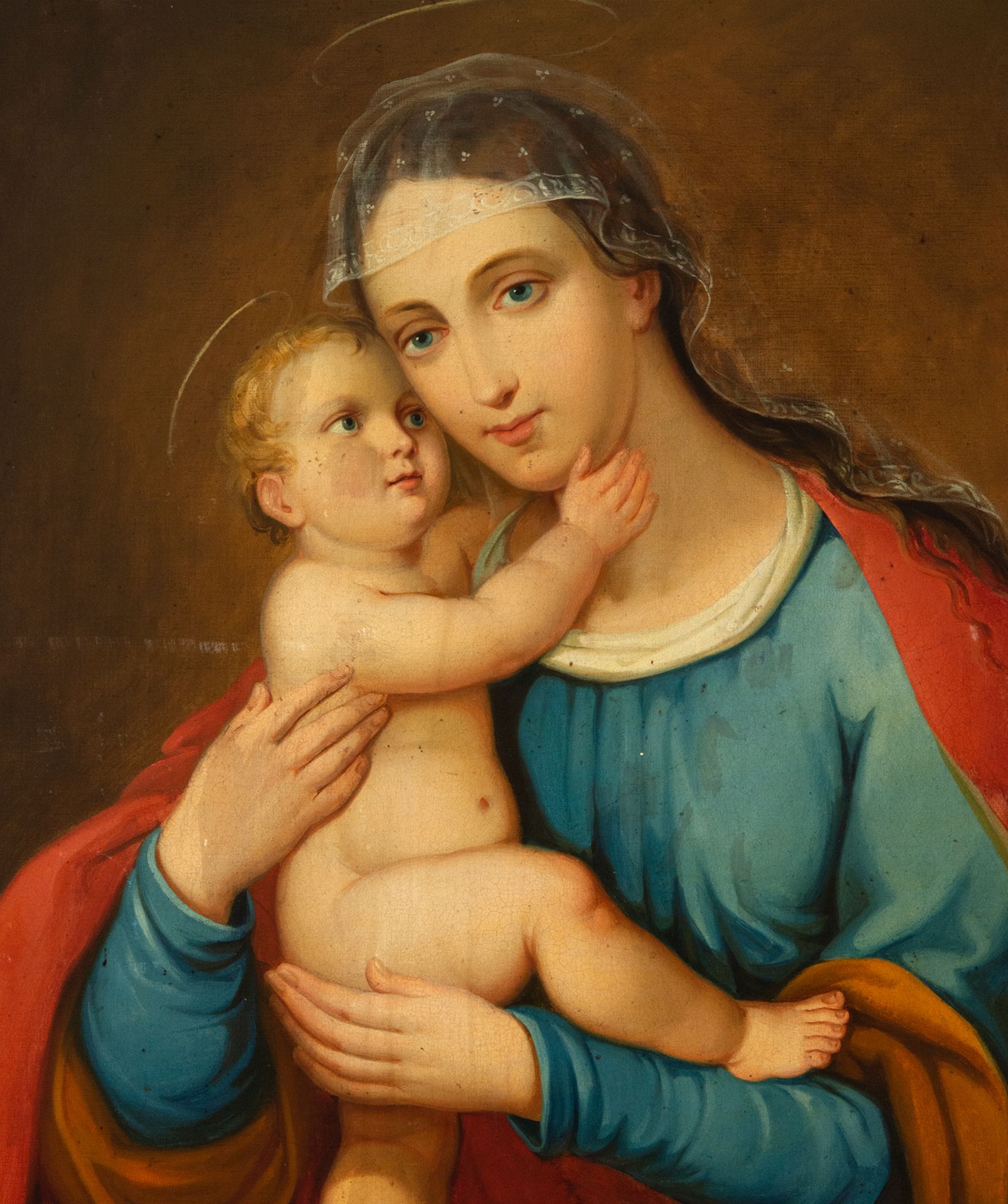 Madonna with Child, French or Italian school of the 19th century - Bild 2 aus 4