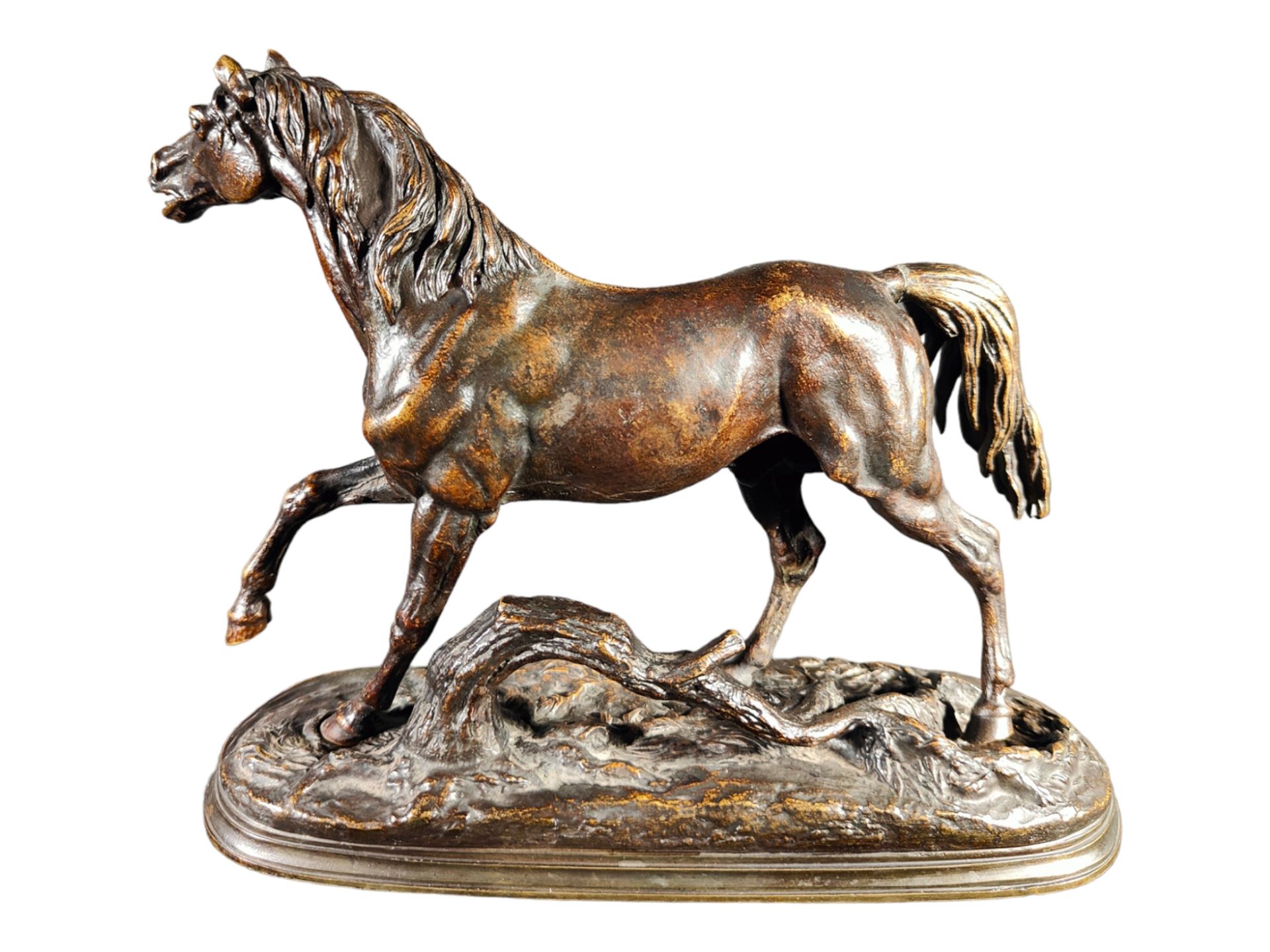 Jules Moigniez (1835-1894), Bronze Horse, 19th century French school - Image 4 of 5