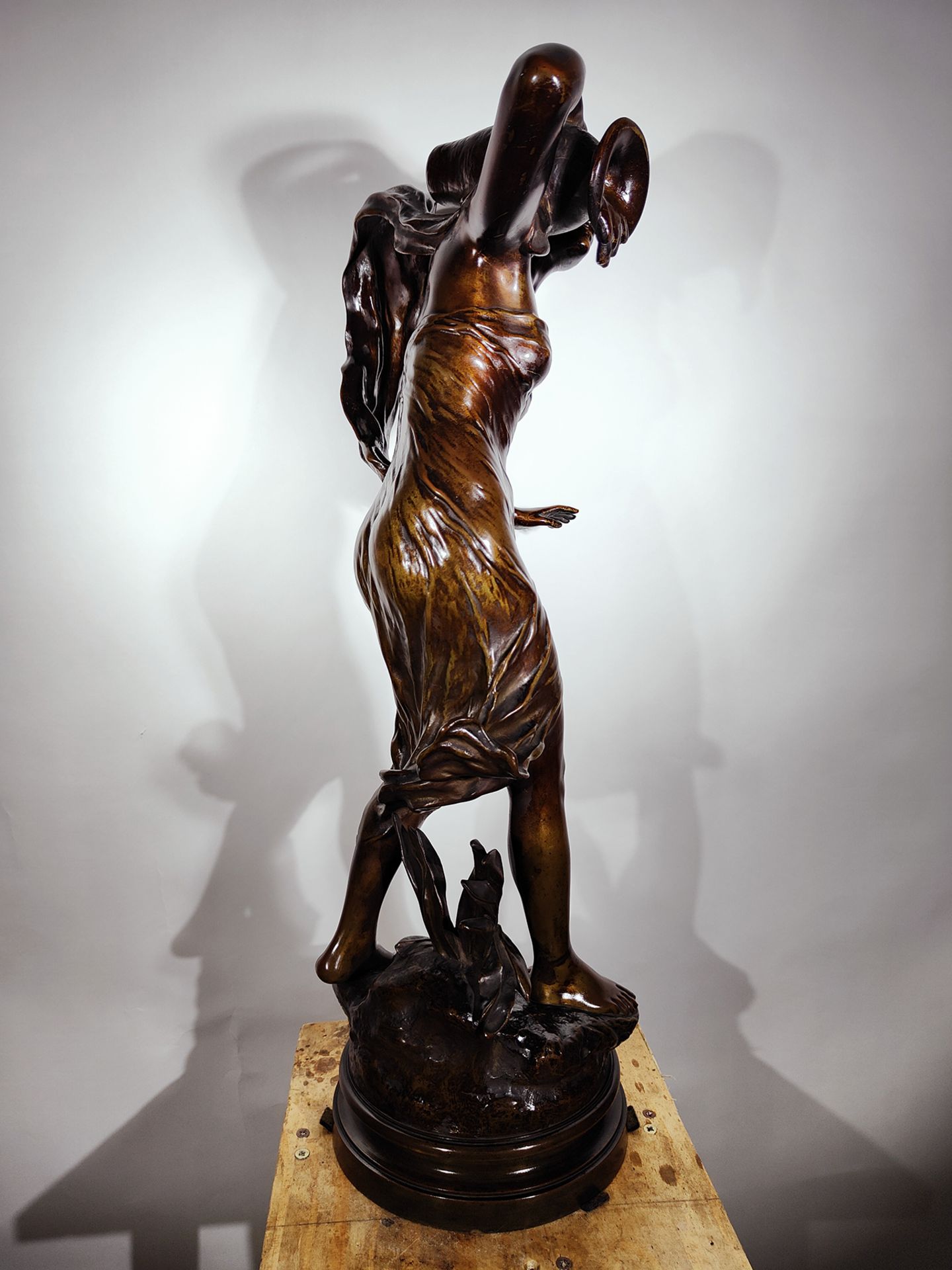 Bronze Great Charles Théodore Perron (French 1862-1934) - Image 4 of 5