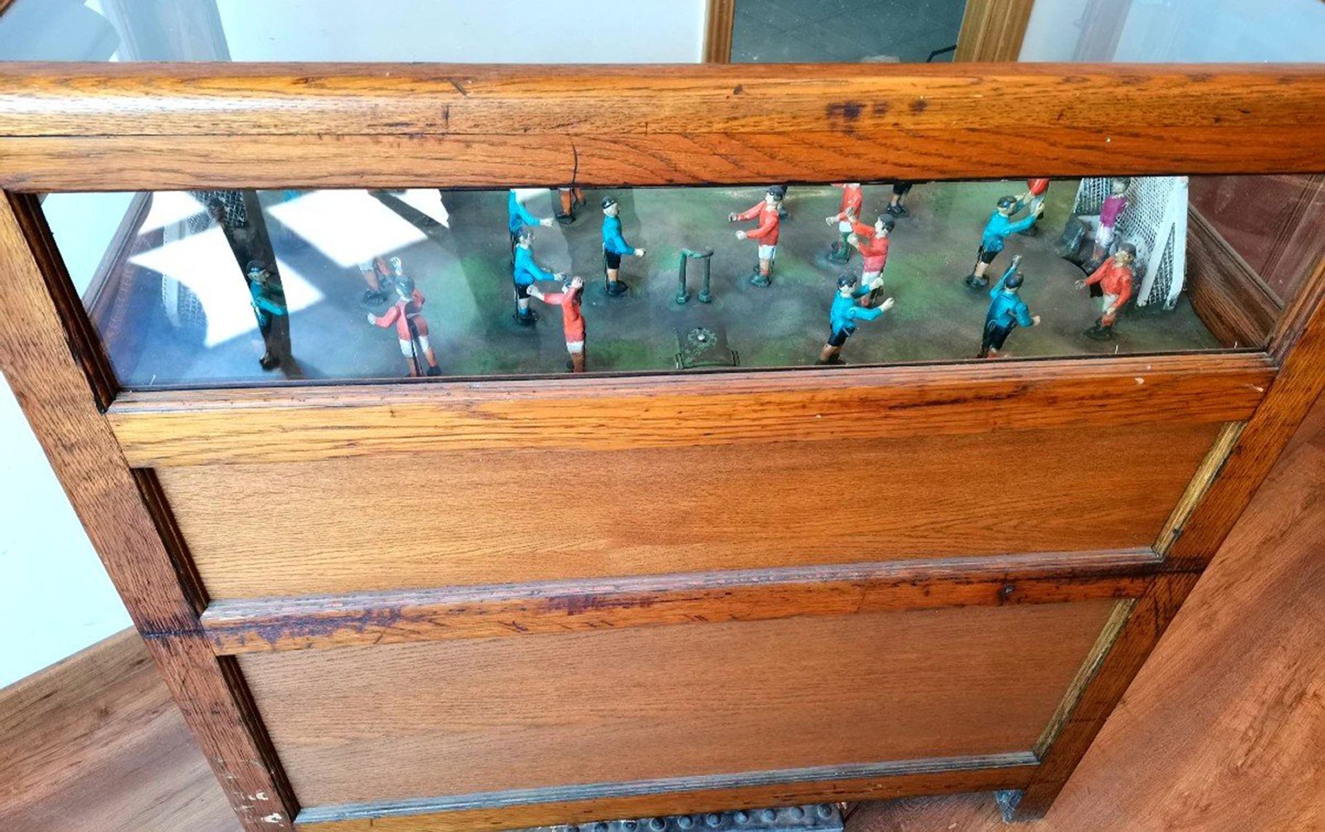 Mechanical football game from the 1930s - Image 6 of 9