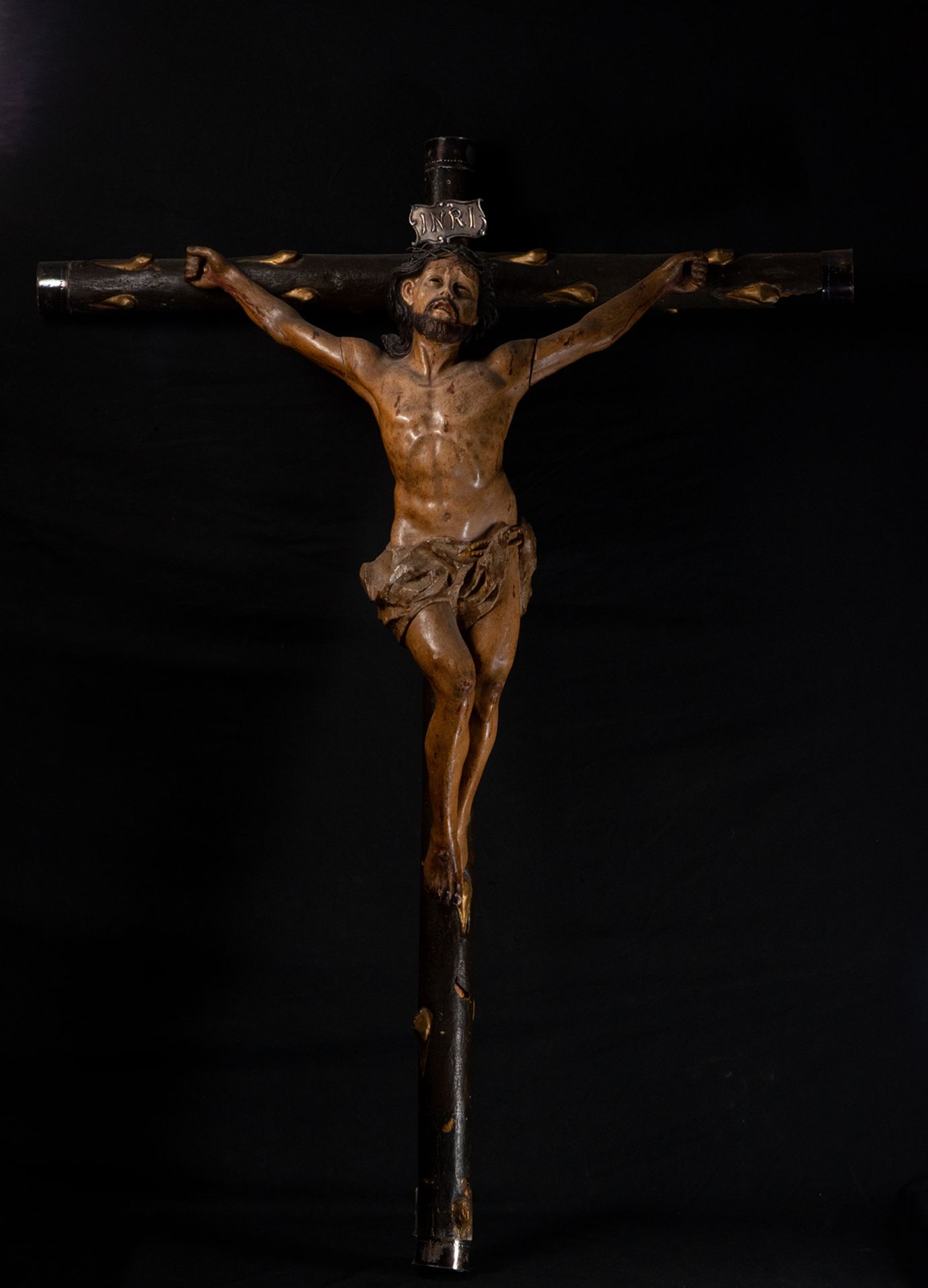 Christ on the Cross, New Spanish Colonial work, Mexico, 18th century