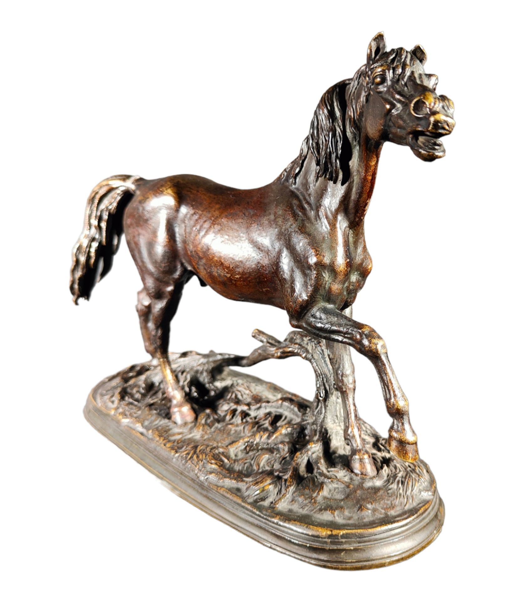 Jules Moigniez (1835-1894), Bronze Horse, 19th century French school - Image 2 of 5