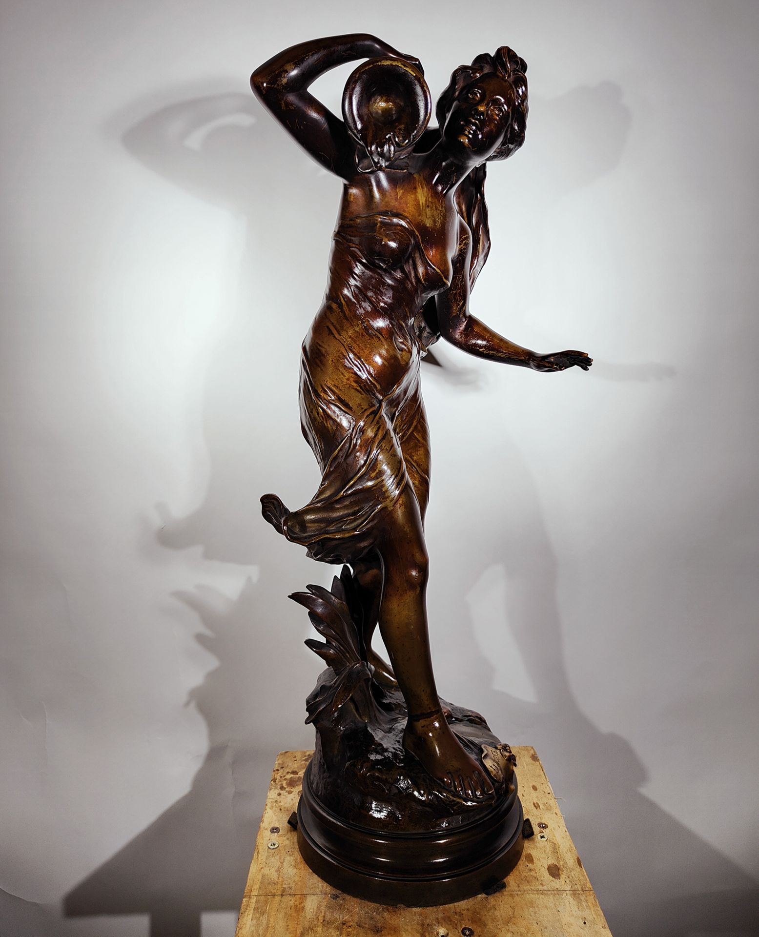 Bronze Great Charles Théodore Perron (French 1862-1934) - Image 2 of 5