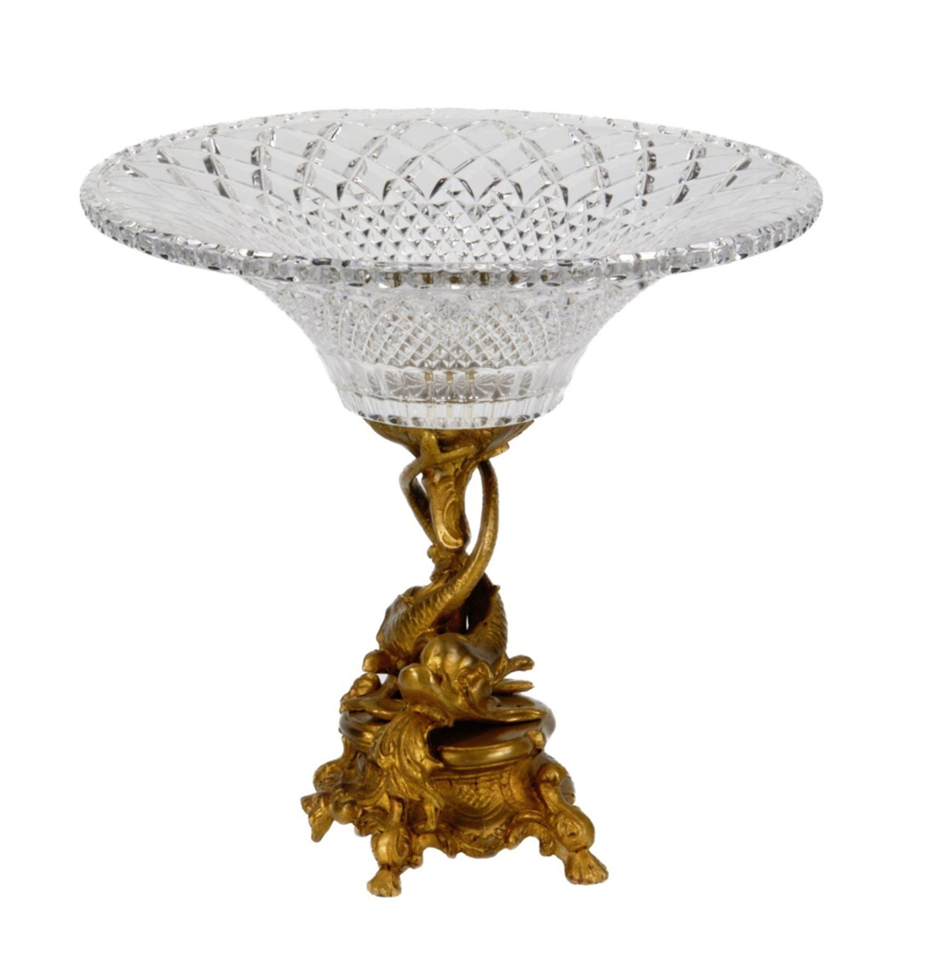 Large Napoleon III fruit bowl - Empire 19th century - Image 2 of 5