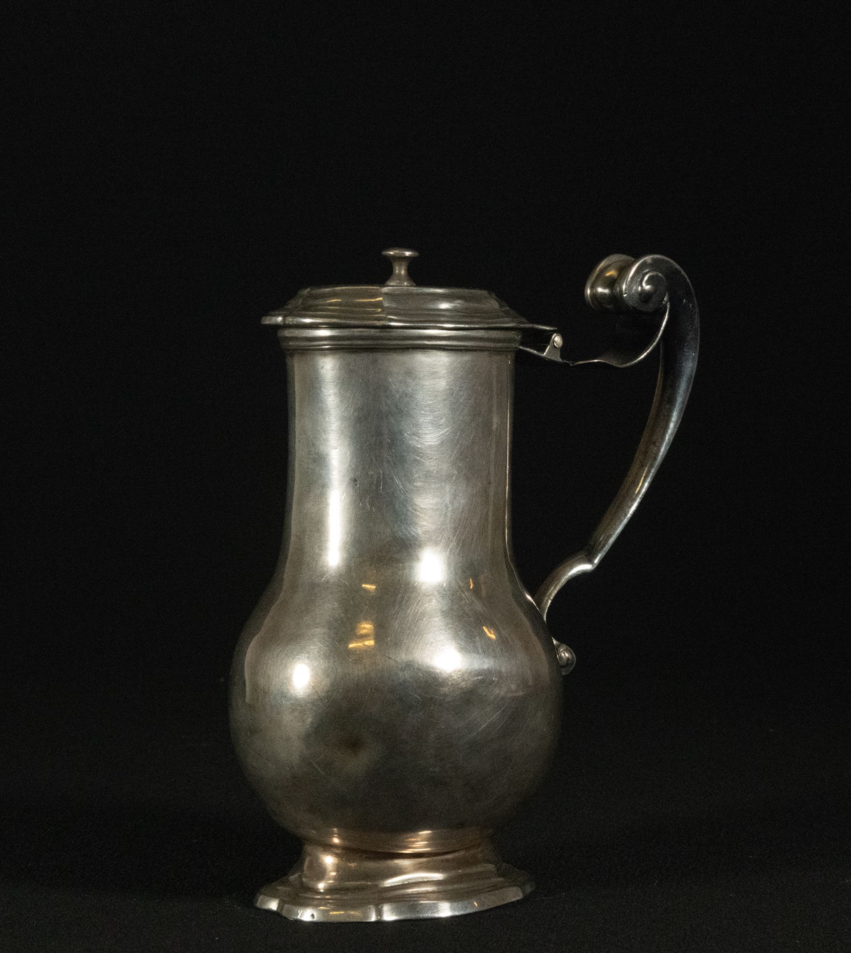 Mexican silver jug ​​from the 19th century - Bild 2 aus 4