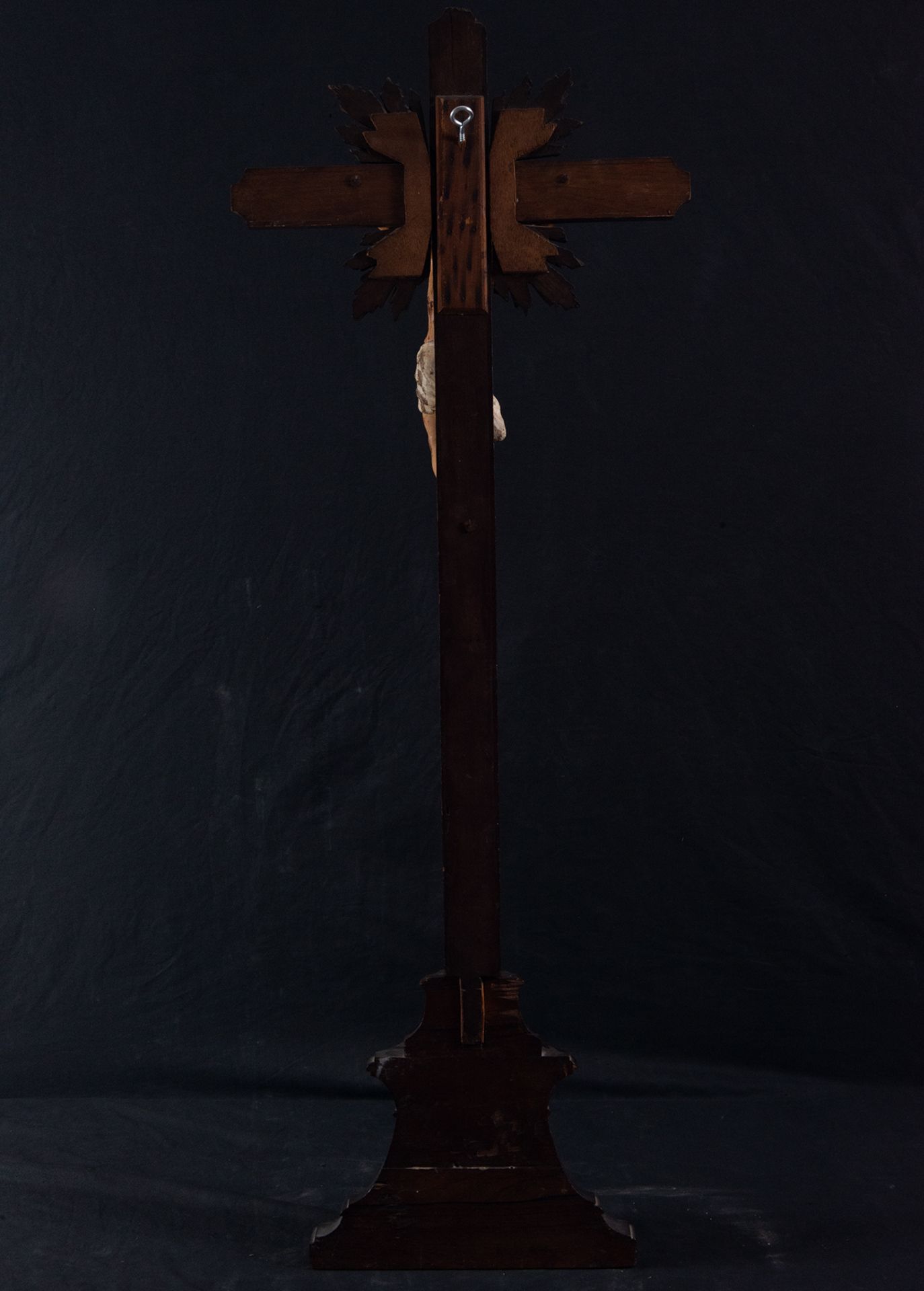 Christ on the Cross, colonial Quito or Guatemalan work from the 18th century - Image 7 of 7