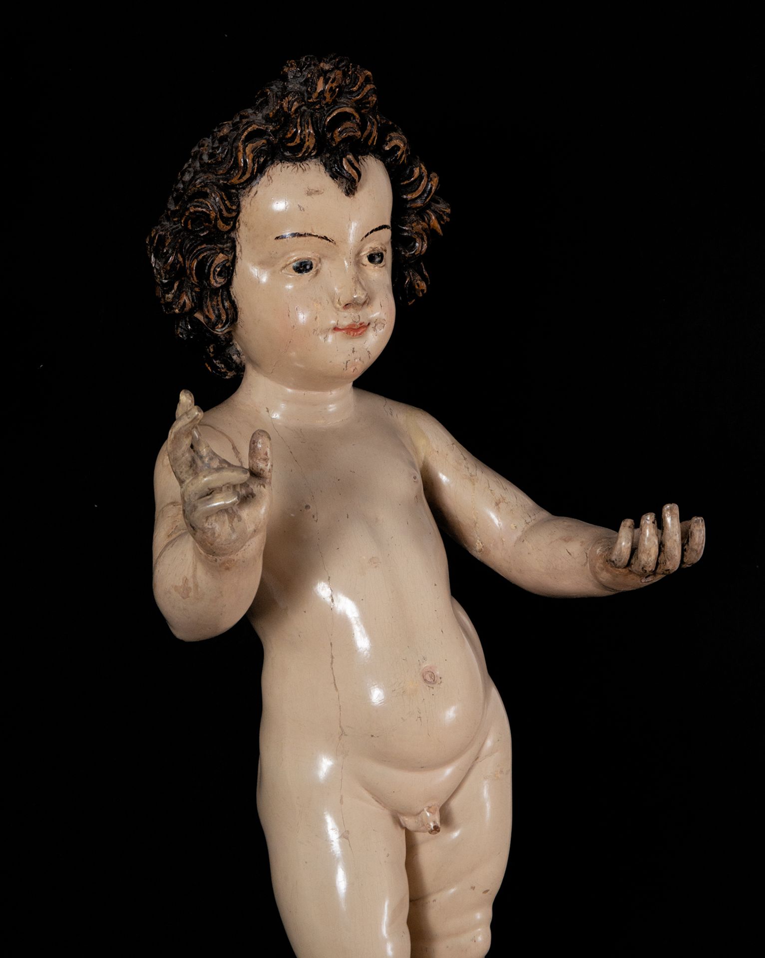 Large Child Jesus from the circle of Juan de Mesa, Circle of Juan de Mesa, Seville, 16th century - Image 2 of 3