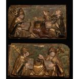 Pair of Reliefs from the Castilian school of Juan de Juni from the 16th century, Spain